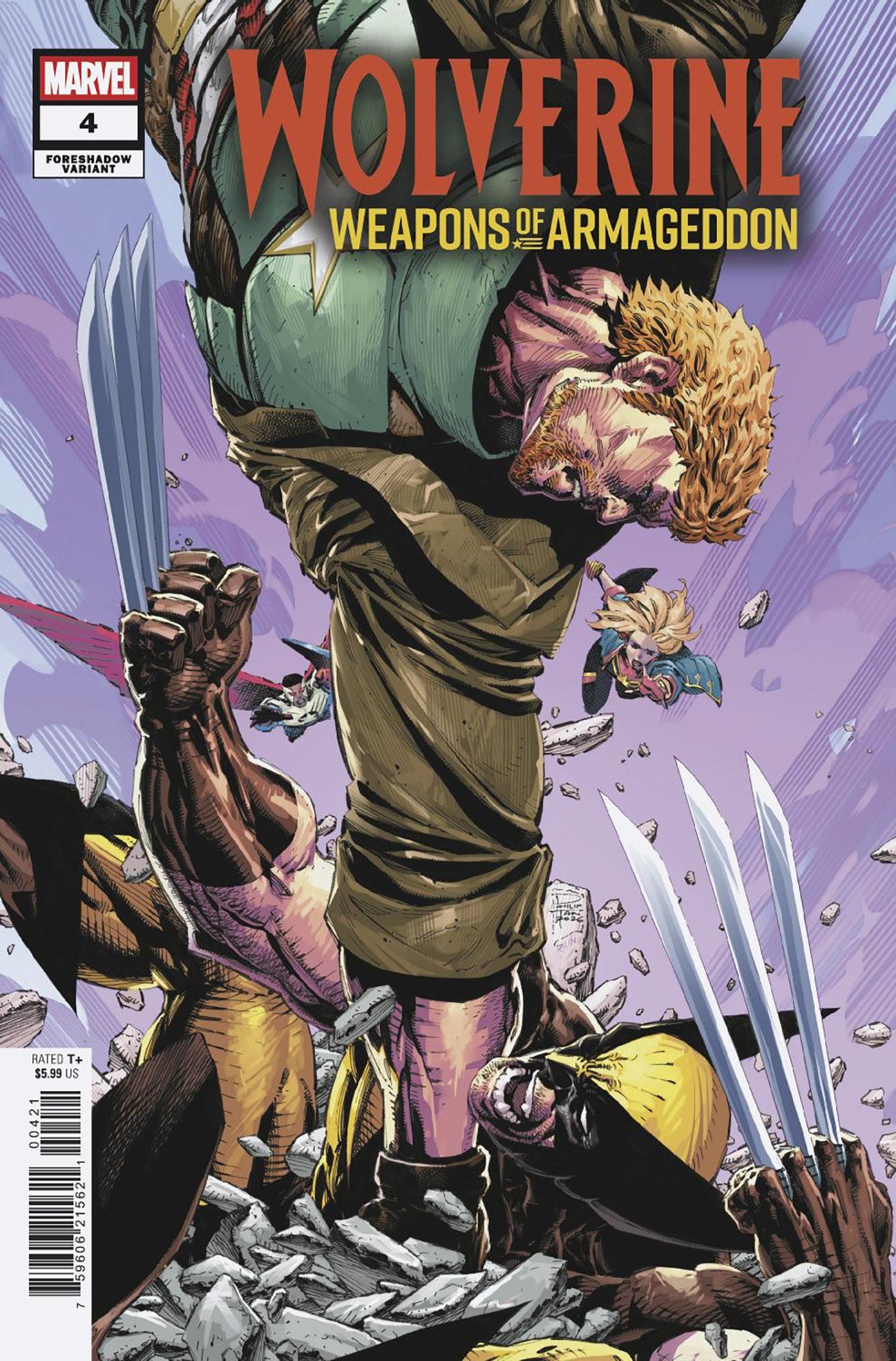 WOLVERINE: WEAPONS OF ARMAGEDDON #4 PHILIP TAN FORESHADOW VAR (Backorder, Allow 4-5 Weeks)