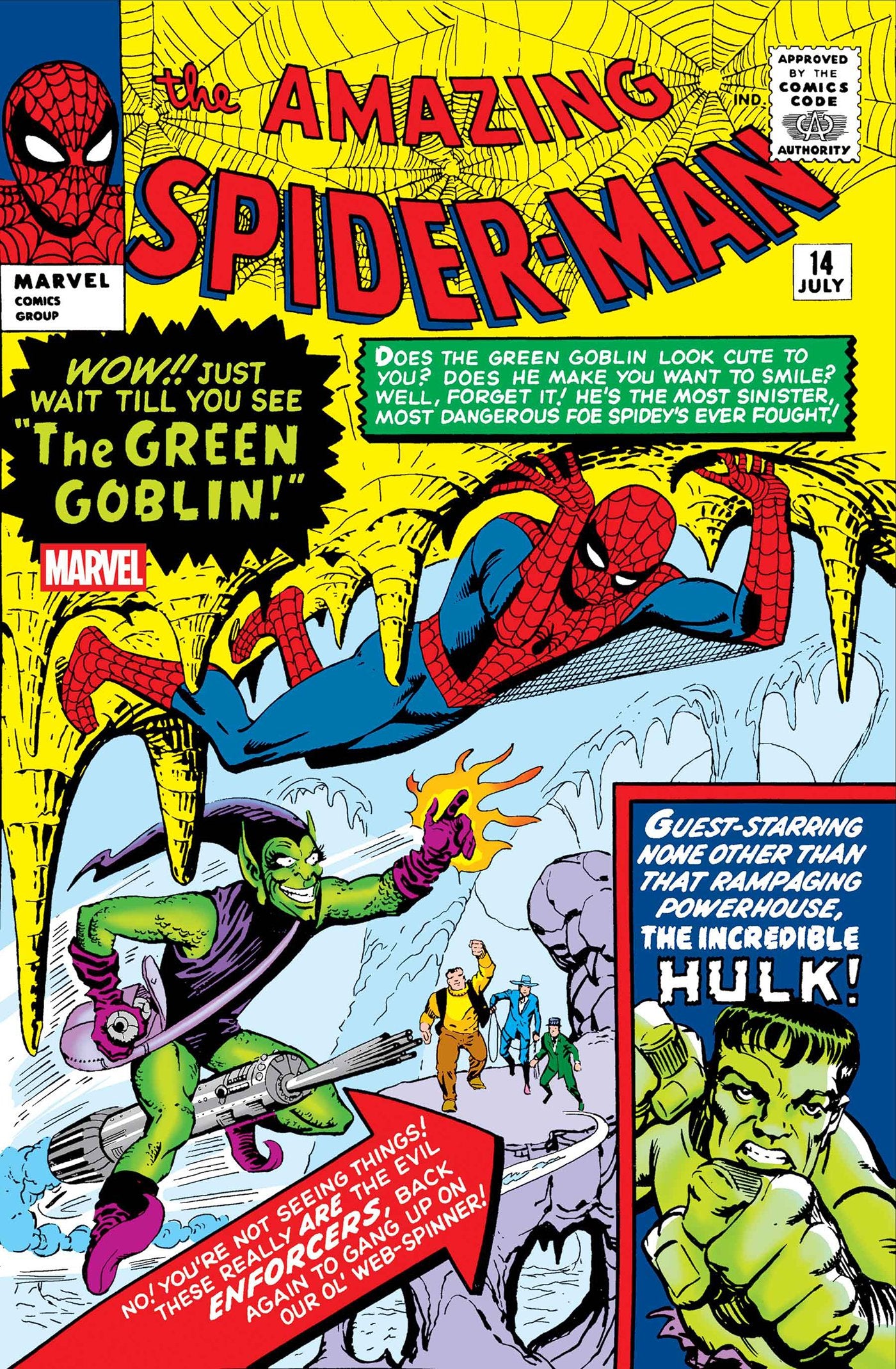 AMAZING SPIDER-MAN (1963) #14 FACSIMILE EDITION (08 Jul Release)