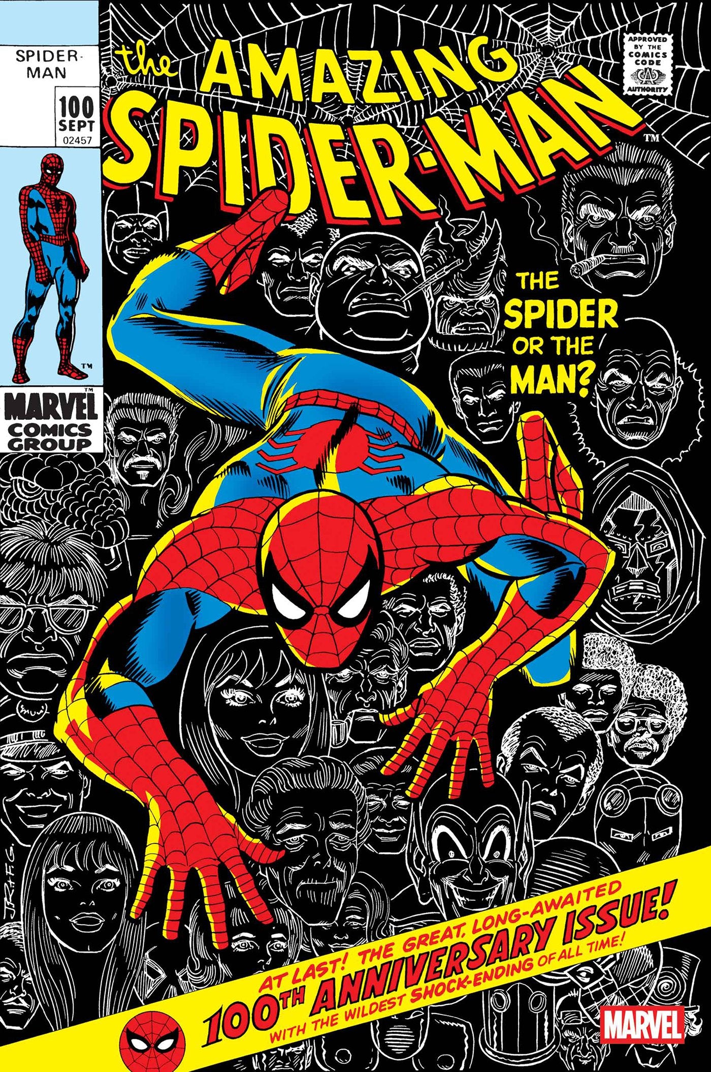 AMAZING SPIDER-MAN #100 FACSIMILE EDITION (12 Aug Release)