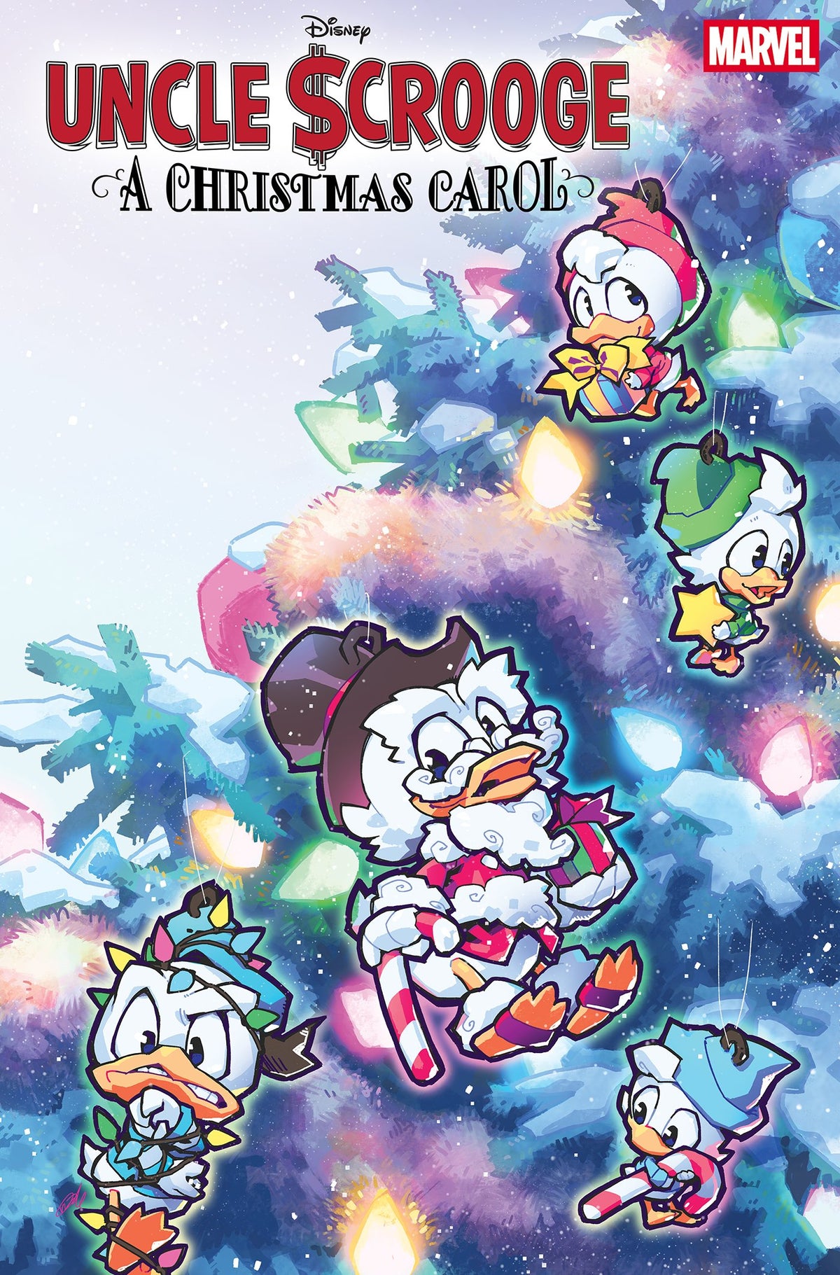 UNCLE SCROOGE: A CHRISTMAS CAROL #1 ROSE BESCH VAR | MARVEL | Comicbookeroo