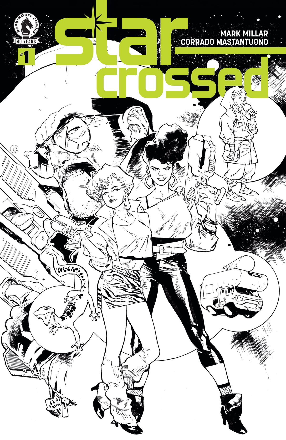 STAR-CROSSED #1 (CVR D) (B&W) (STUART IMMONEN) (Backorder, Allow 4-5 Weeks)
