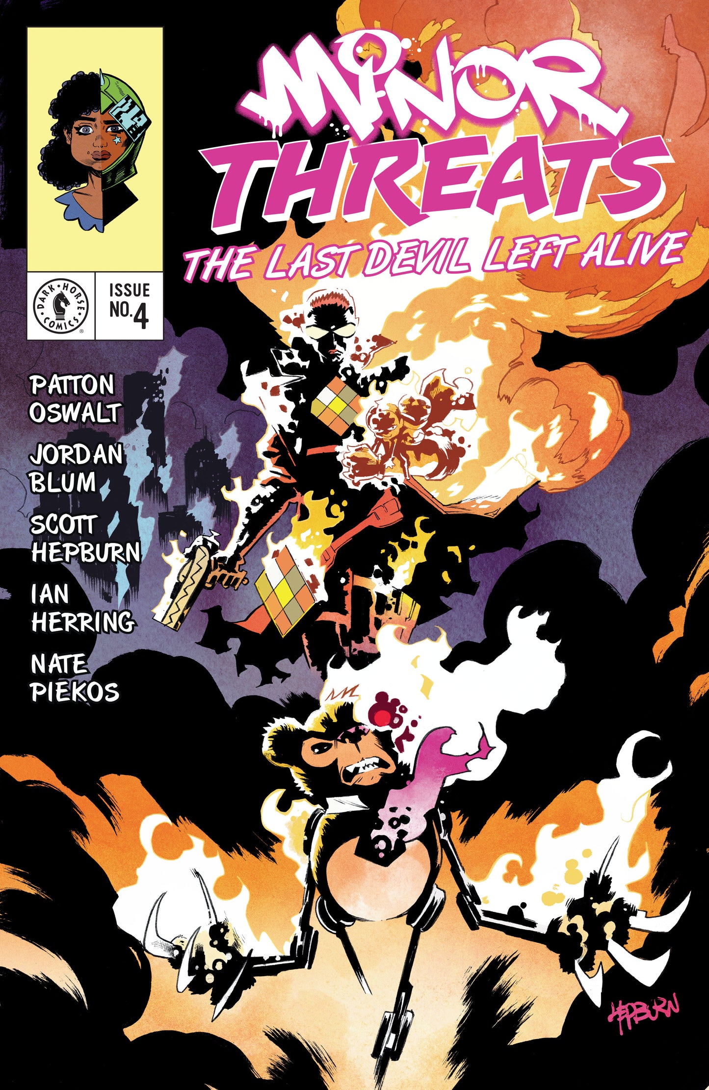 MINOR THREATS: THE LAST DEVIL LEFT ALIVE #4 (CVR A) (SCOTT HEPBURN) (Backorder, Allow 4-5 Weeks)
