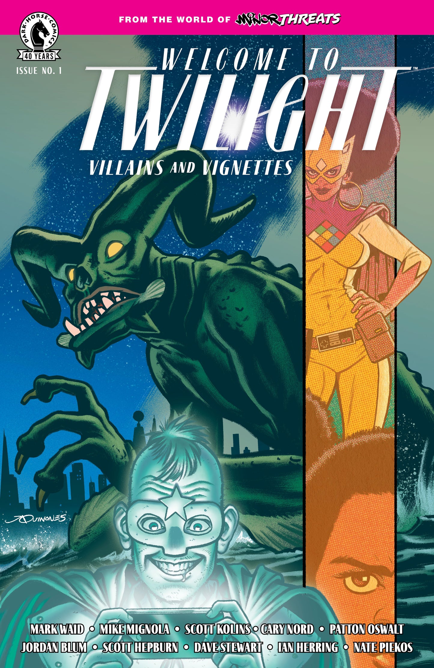MINOR THREATS: WELCOME TO TWILIGHT: VILLAINS AND VIGNETTES #1