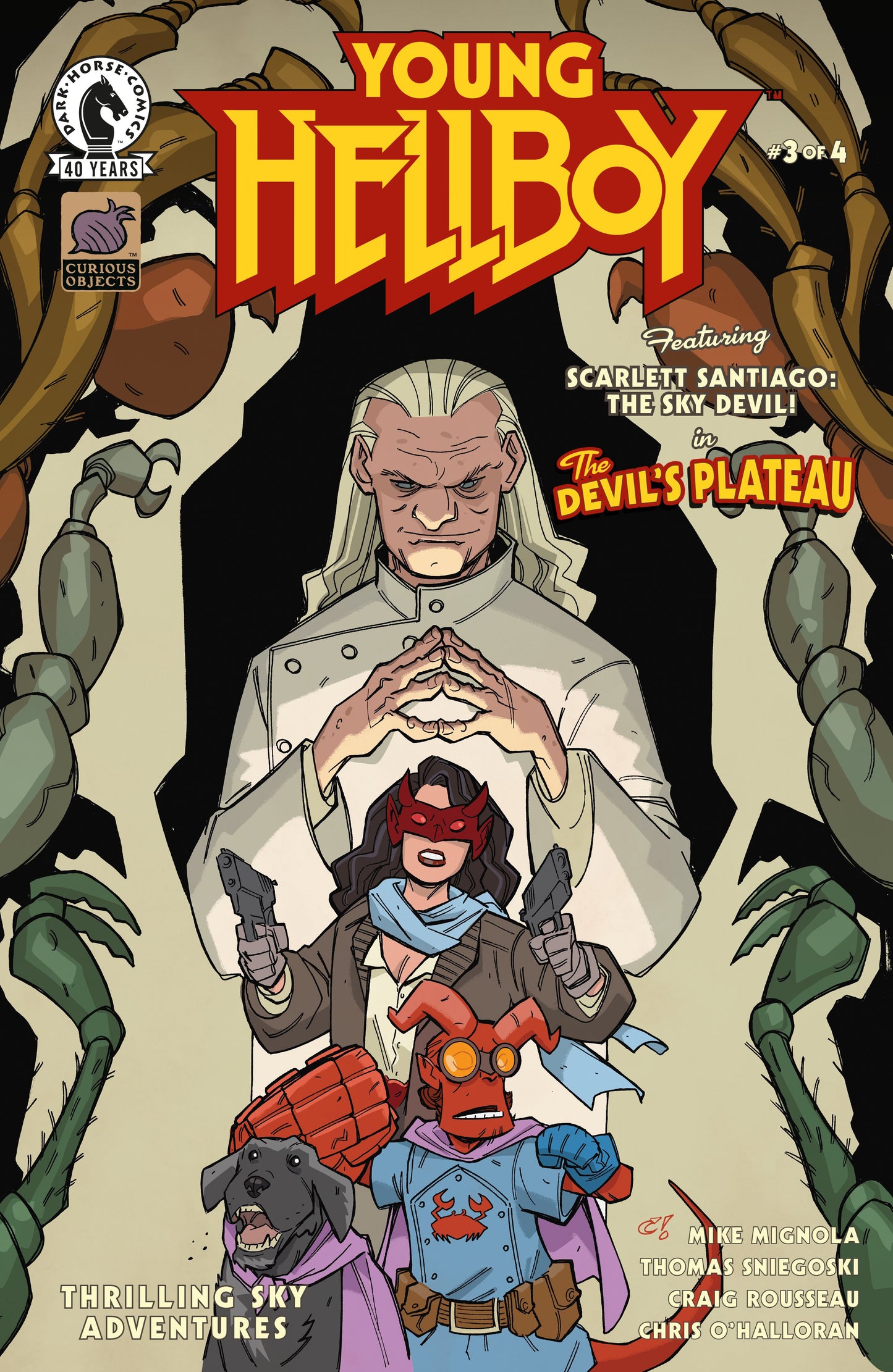 YOUNG HELLBOY: THRILLING SKY ADVENTURES #3 (CVR A) (05 Aug Release)