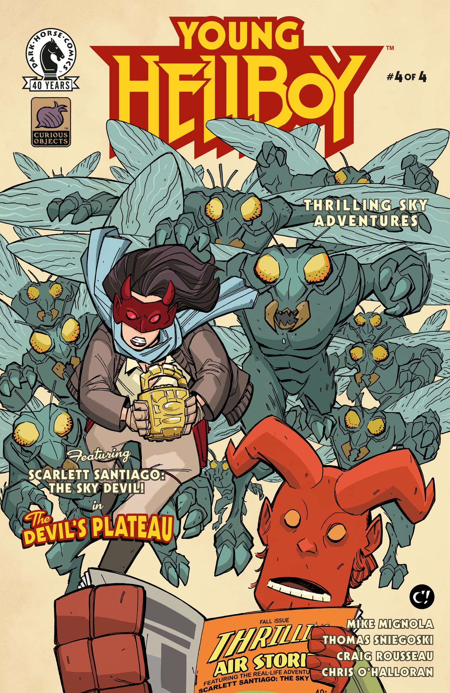 YOUNG HELLBOY: THRILLING SKY ADVENTURES #4 (CVR A) (16 Sep Release)