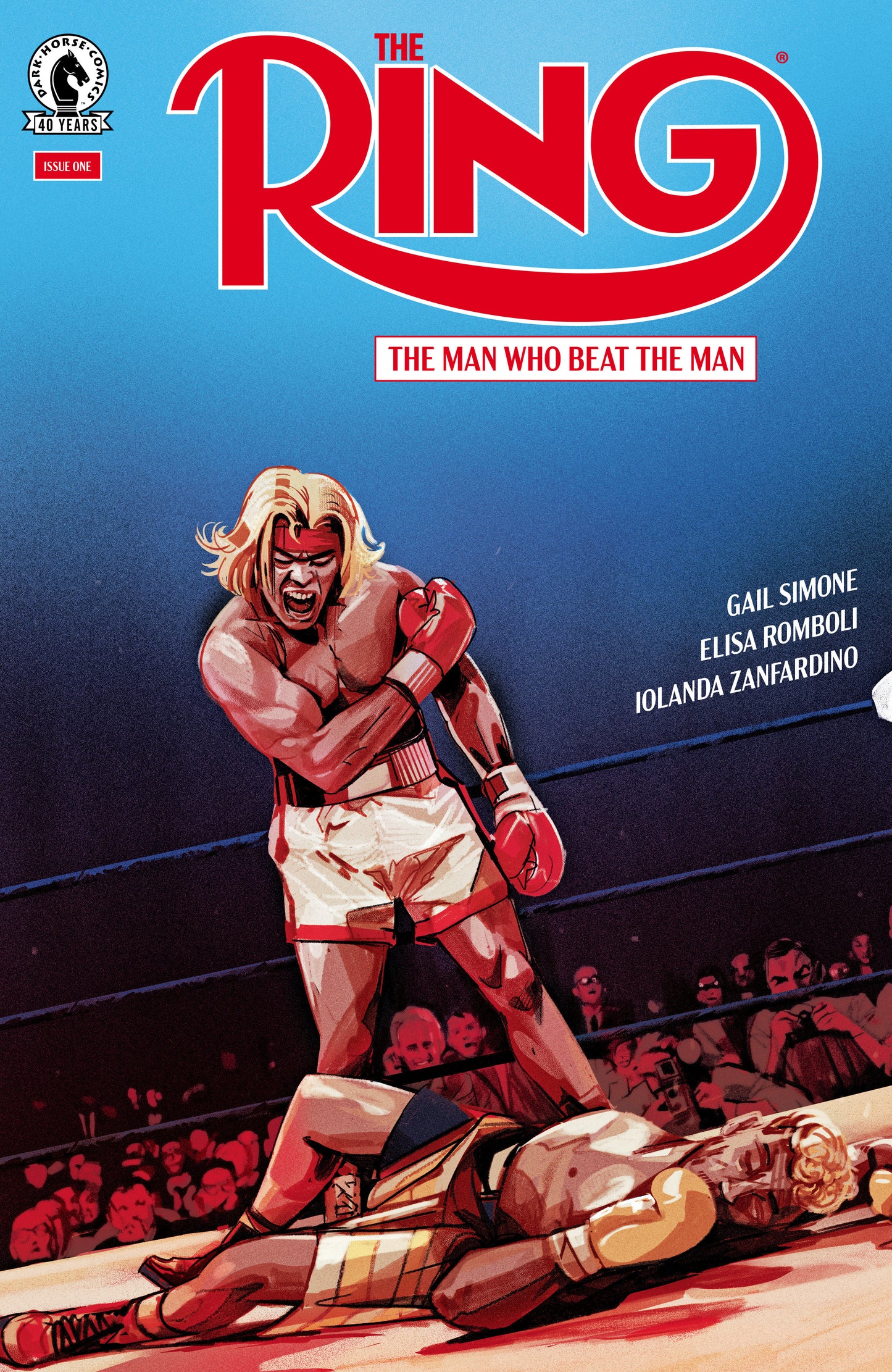 THE RING: THE MAN WHO BEAT THE MAN #1 (CVR A) (OLIVER BARRETT) (Backorder, Allow 4-5 Weeks)