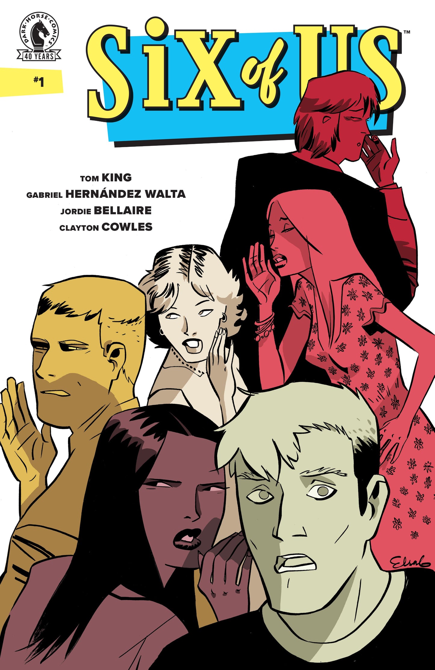 SIX OF US #1 (CVR C) (ELSA CHARRETIER) (09 Sep Release)