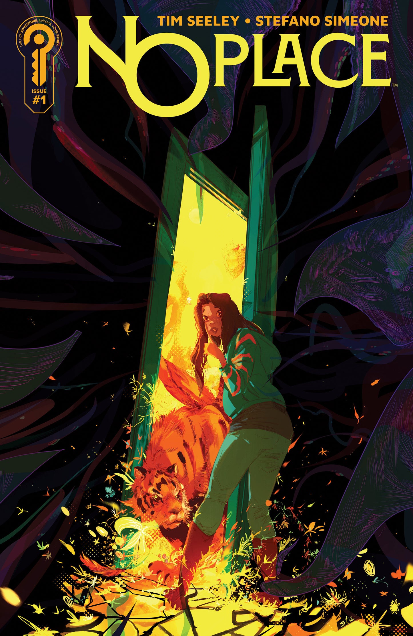 NO PLACE #1 COVER A STEFANO SIMEONE (Backorder, Allow 4-5 Weeks)