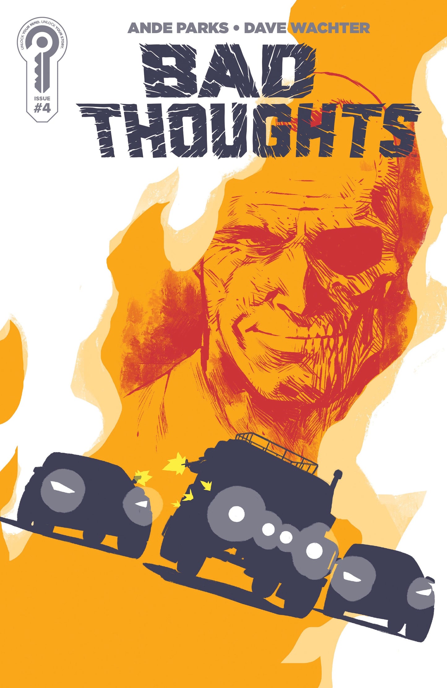 BAD THOUGHTS #4 COVER A DAVE WACHTER
