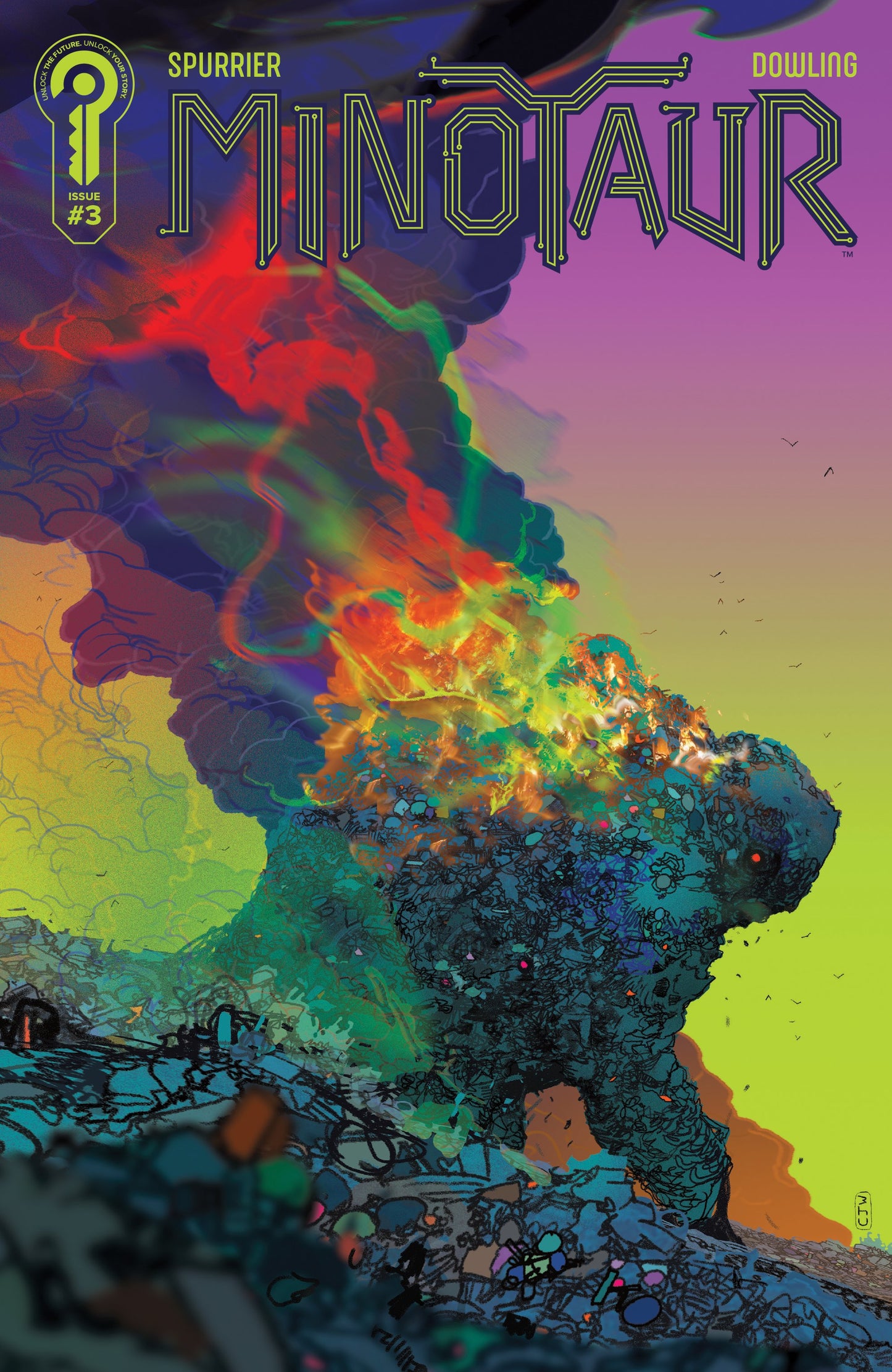 MINOTAUR #3 COVER B CHRISTIAN WARD | IGNITION PRESS | Comicbookeroo