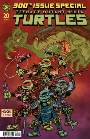 TEENAGE MUTANT NINJA TURTLES 2024 #20 INCV 1:50 (Sakai) 300TH ISSUE SPECIAL (22 Jul Release)