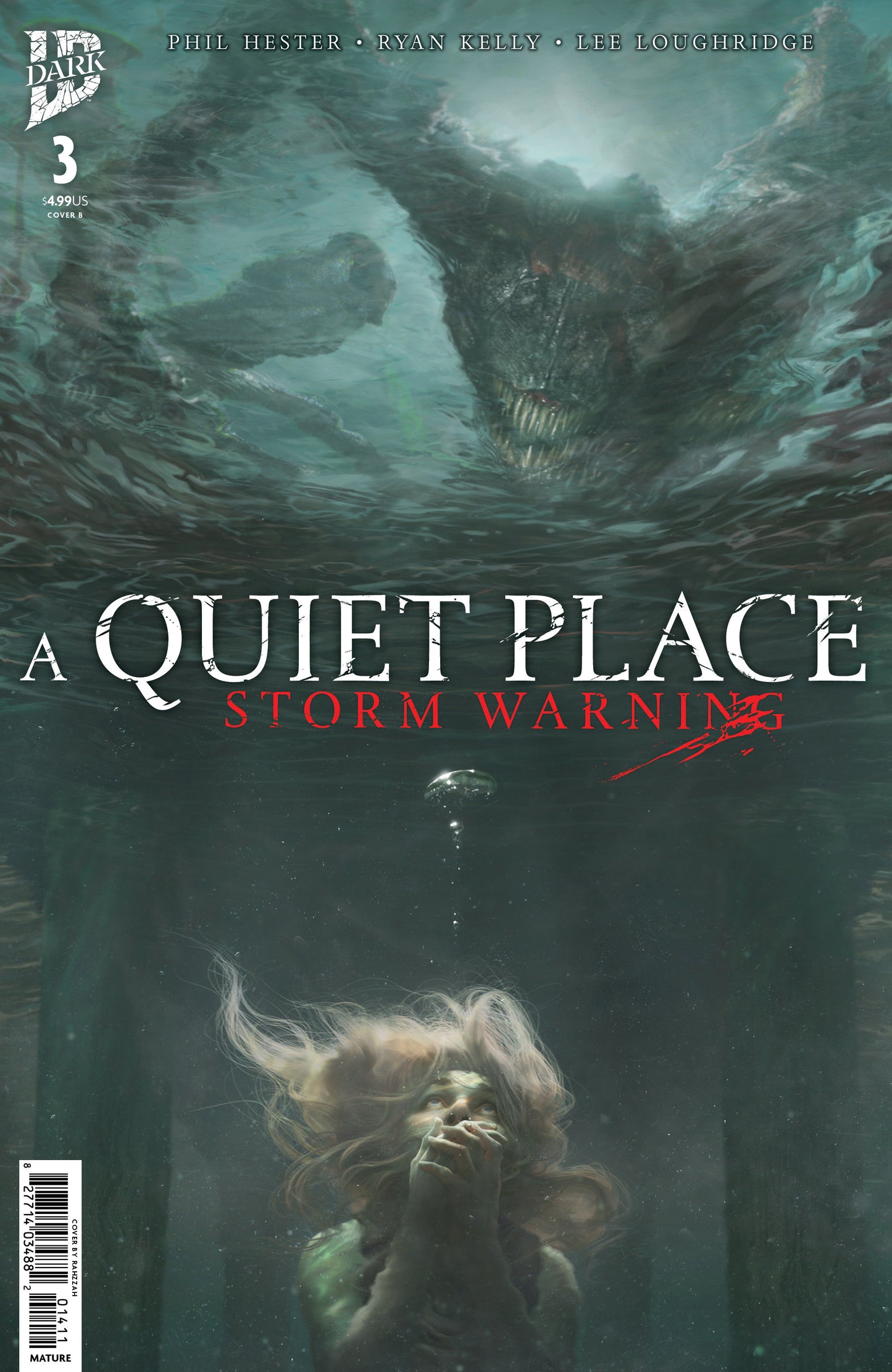 A QUIET PLACE: STORM WARNING #3 VAR B ( RAHZZAH) (Backorder, Allow 4-5 Weeks)