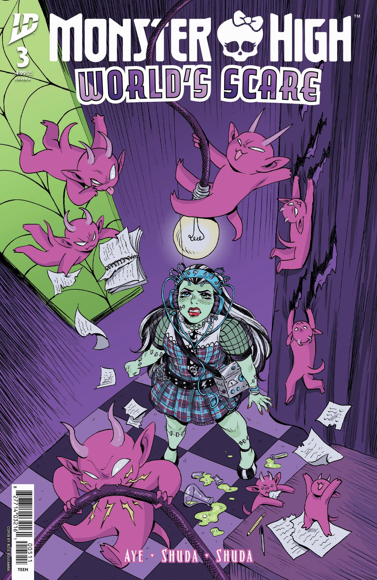 MONSTER HIGH: WORLD'S SCARE #3 COVER A (BOUSAMRA) (Backorder, Allow 4-5 Weeks)