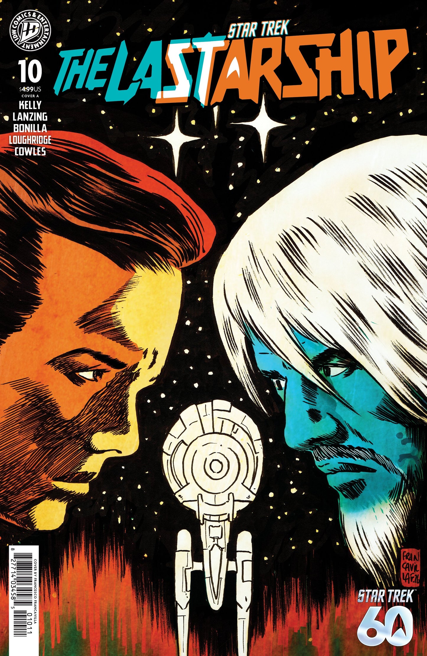 STAR TREK: THE LAST STARSHIP #10 COVER A (FRANCAVILLA) (19 Aug Release)