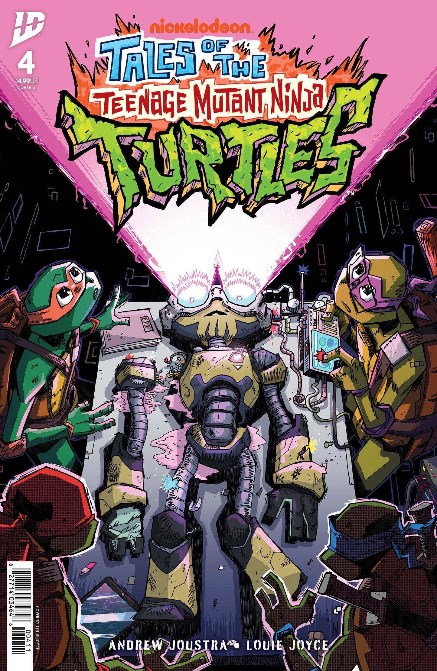 TALES OF THE TEENAGE MUTANT NINJA TURTLES #4 COVER A (JOYCE) (Backorder, Allow 4-5 Weeks)