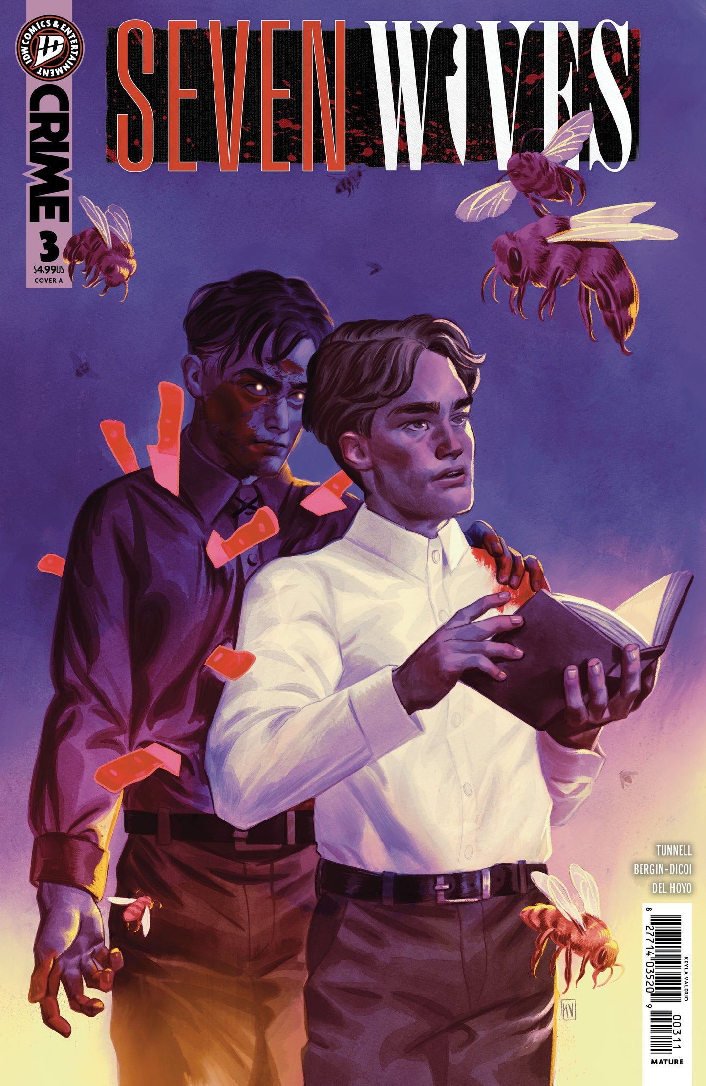 SEVEN WIVES #3 COVER A (VALERIO) (12 Aug Release)