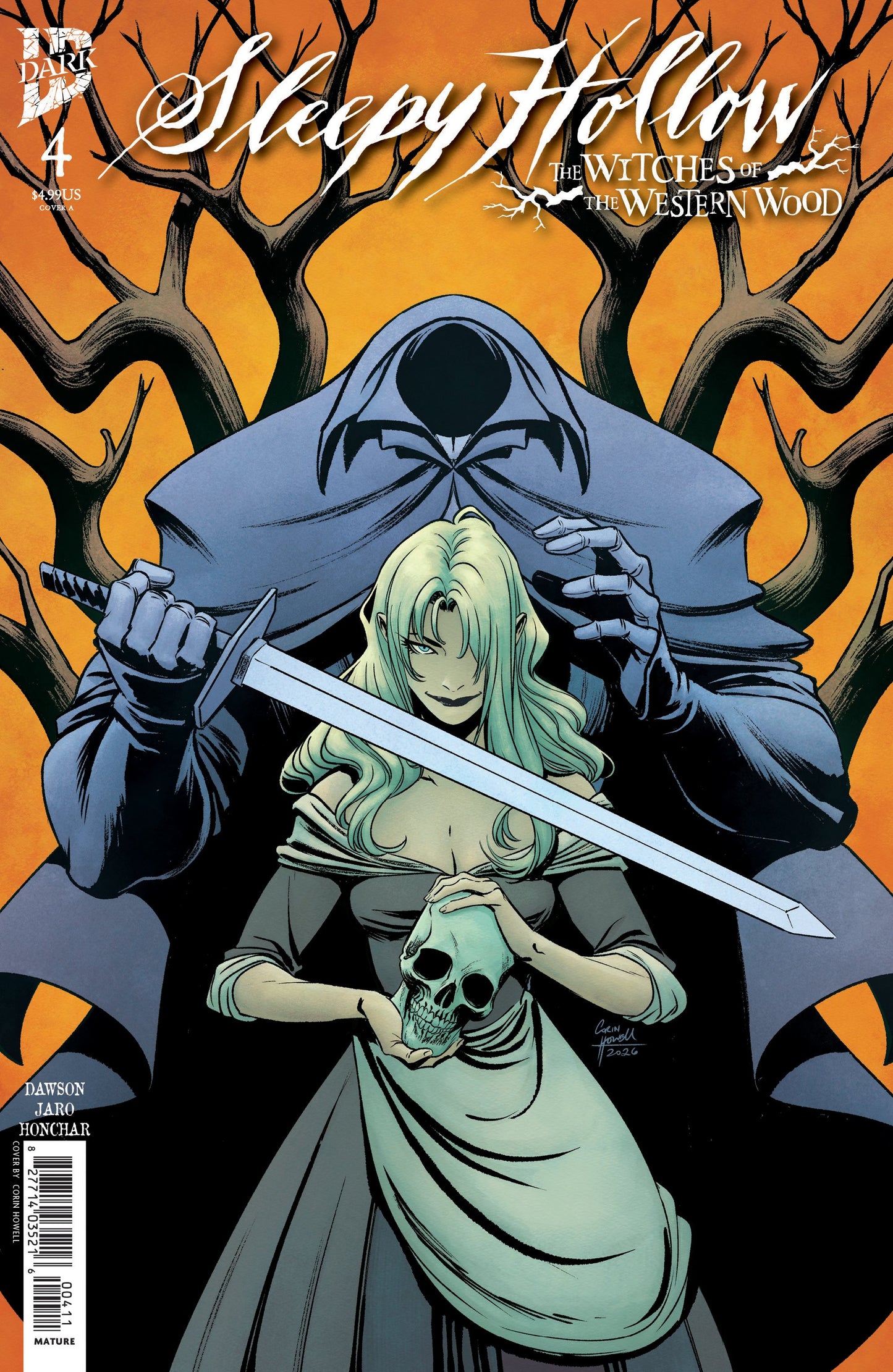 SLEEPY HOLLOW: THE WITCHES OF THE WESTERN WOOD #4 COVER A (HOWELL) (19 Aug Release)