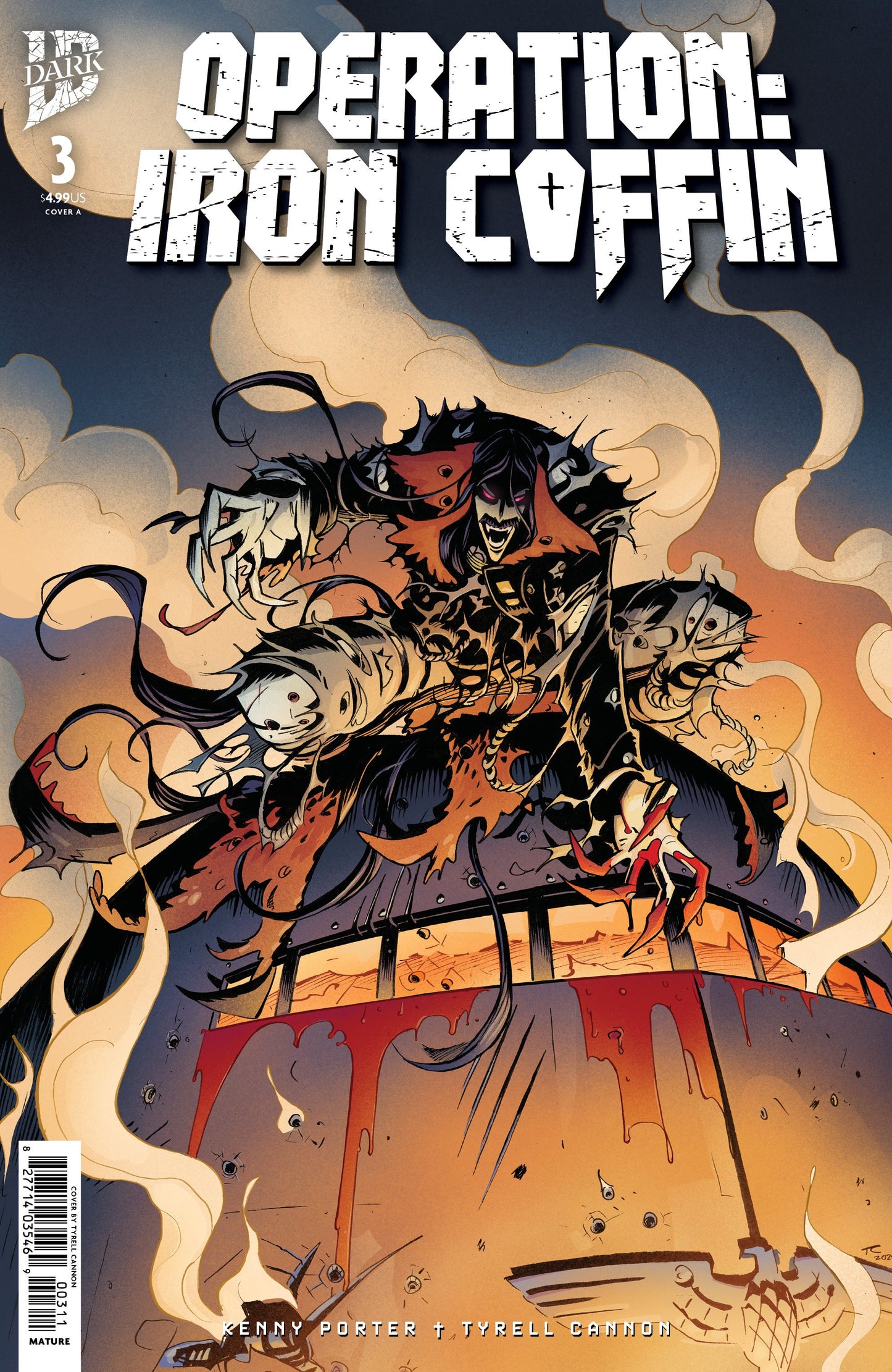 OPERATION: IRON COFFIN #3 COVER A
