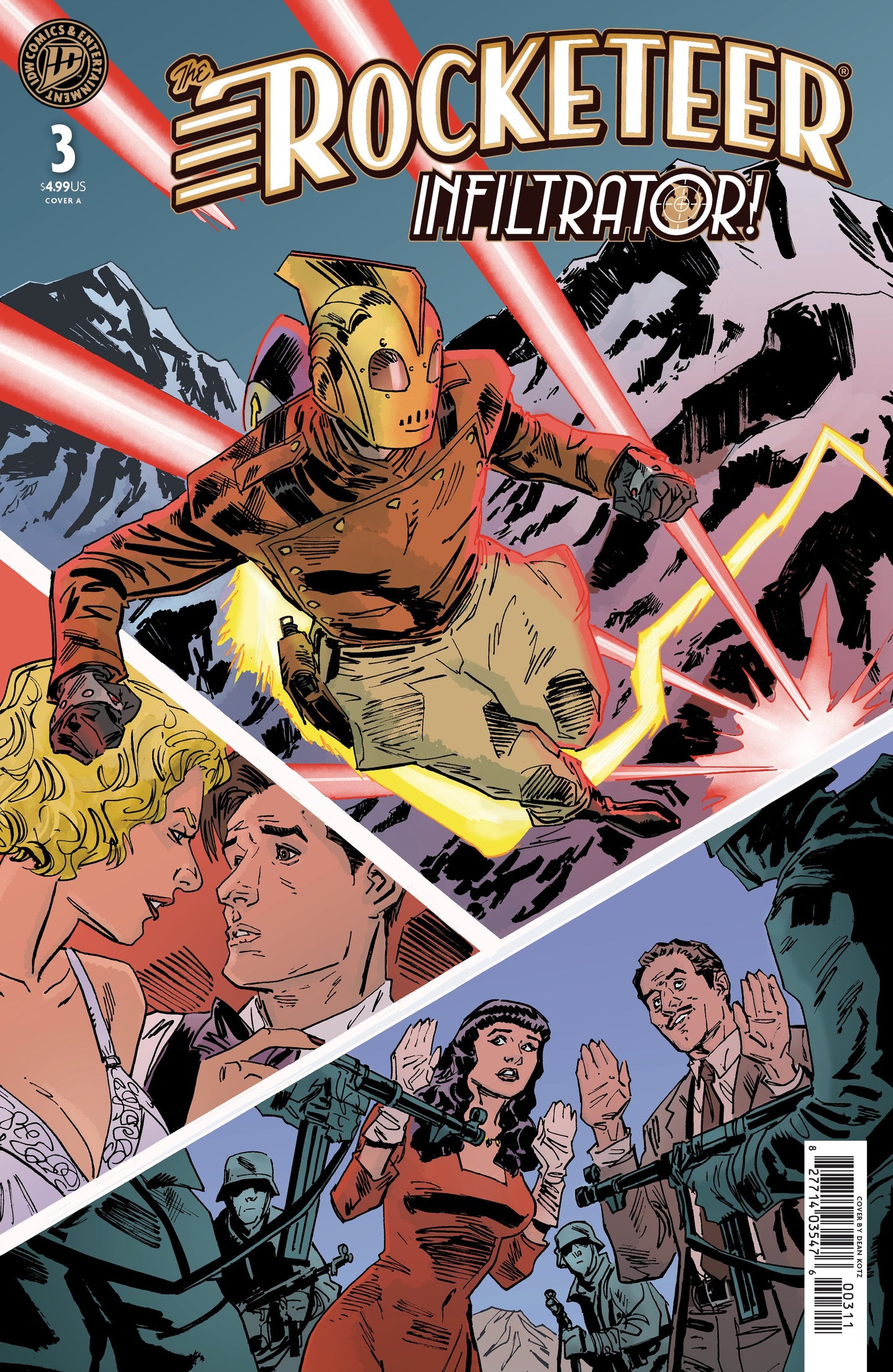 THE ROCKETEER: INFILTRATOR! #3 COVER A