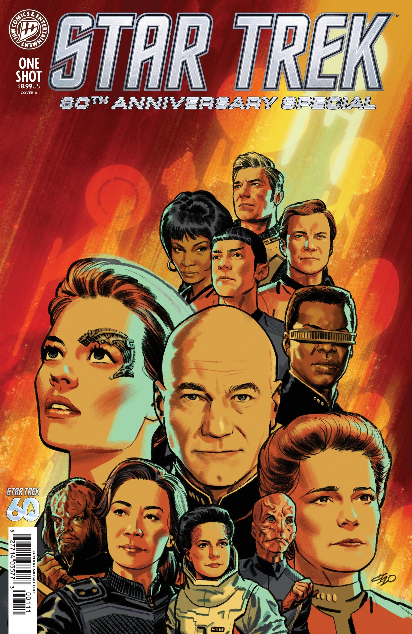 STAR TREK: 60TH ANNIVERSARY SPECIAL COVER A (02 Sep Release)