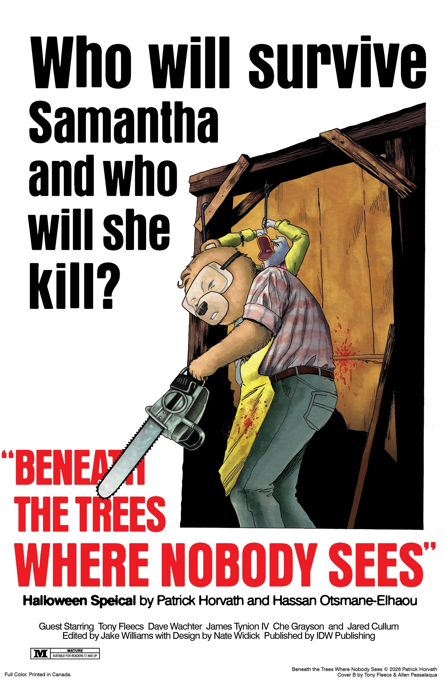BENEATH THE TREES WHERE NOBODY SEES HALLOWEEN SPECIAL VAR B