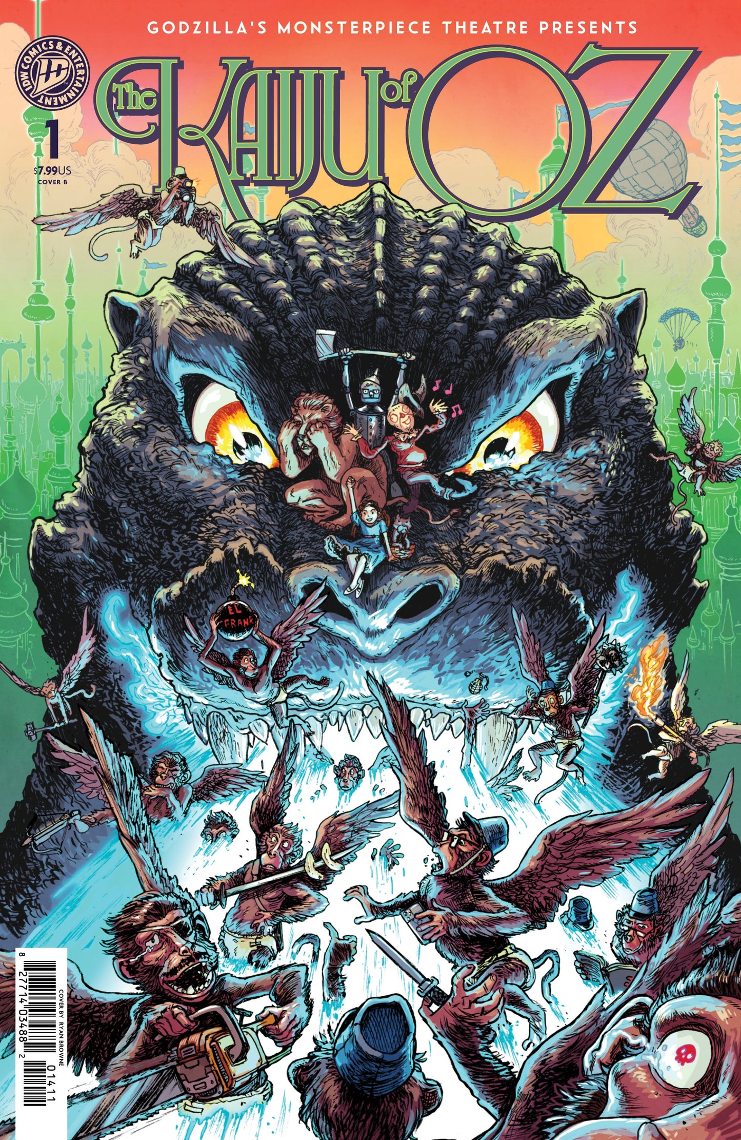 GODZILLA’S MONSTERPIECE THEATRE PRESENTS: THE KAIJU OF OZ VAR B