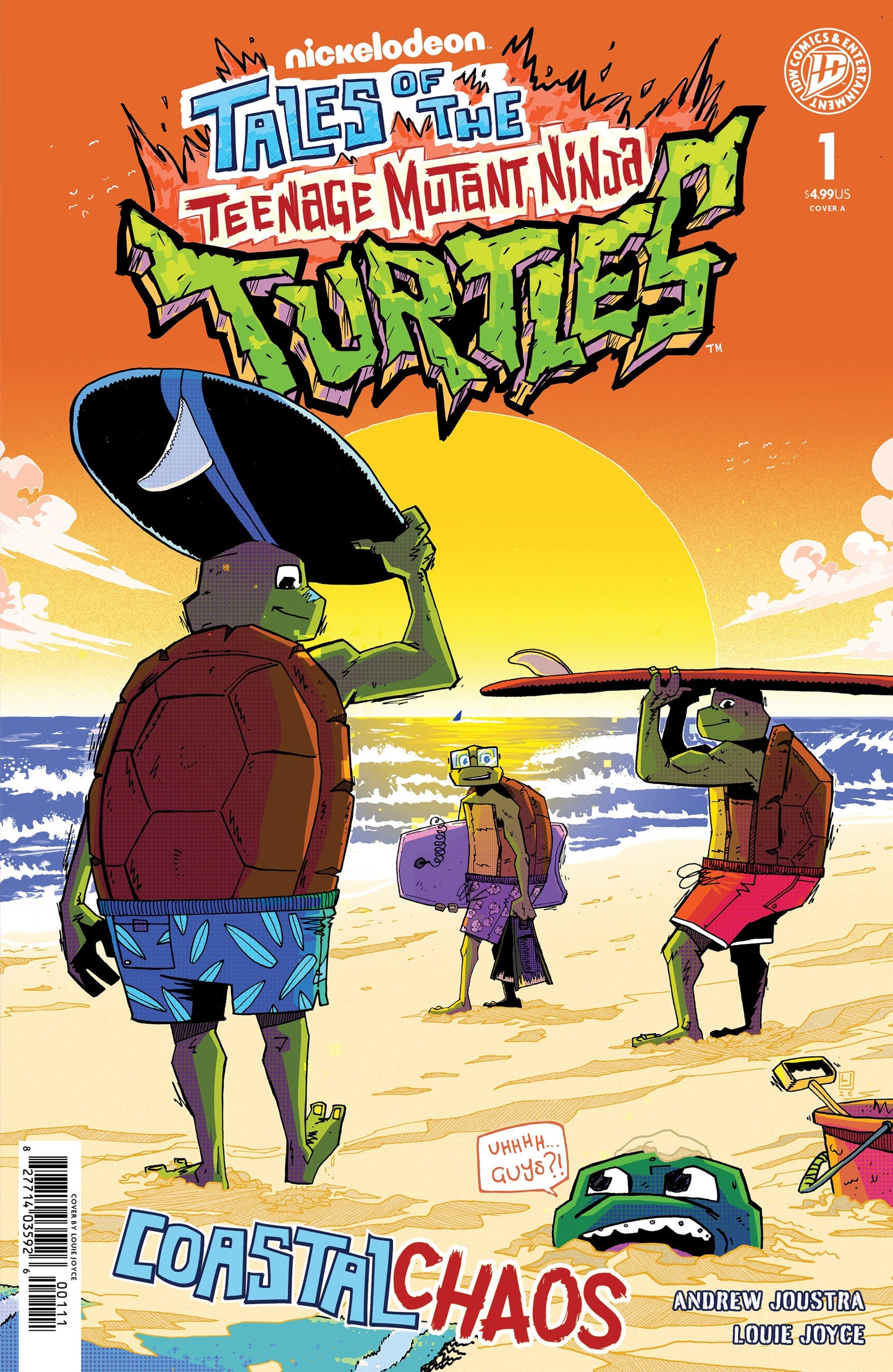 TALES OF THE TEENAGE MUTANT NINJA TURTLES: COASTAL CHAOS #1 COVER A