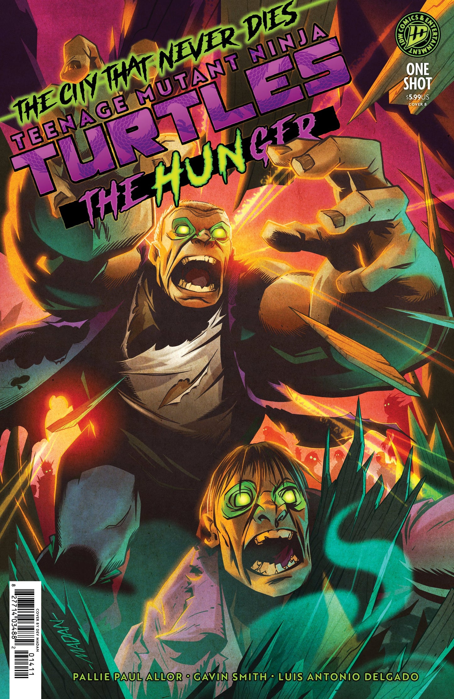 TEENAGE MUTANT NINJA TURTLES: THE HUNGER VAR B