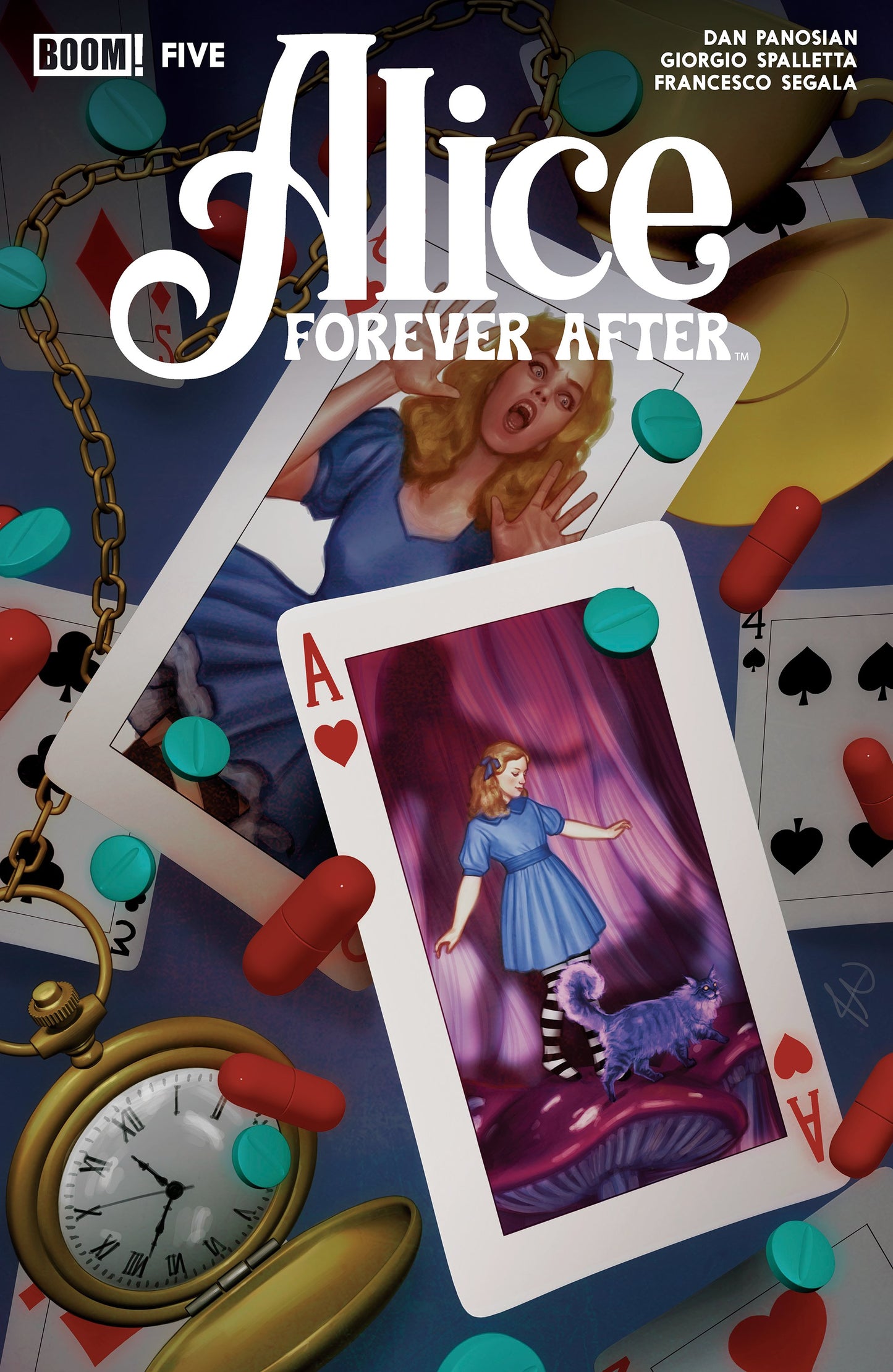 ALICE FOREVER AFTER #5 E FOC REVEAL VAR (DRESSED, Puebla) (29 Jul Release)
