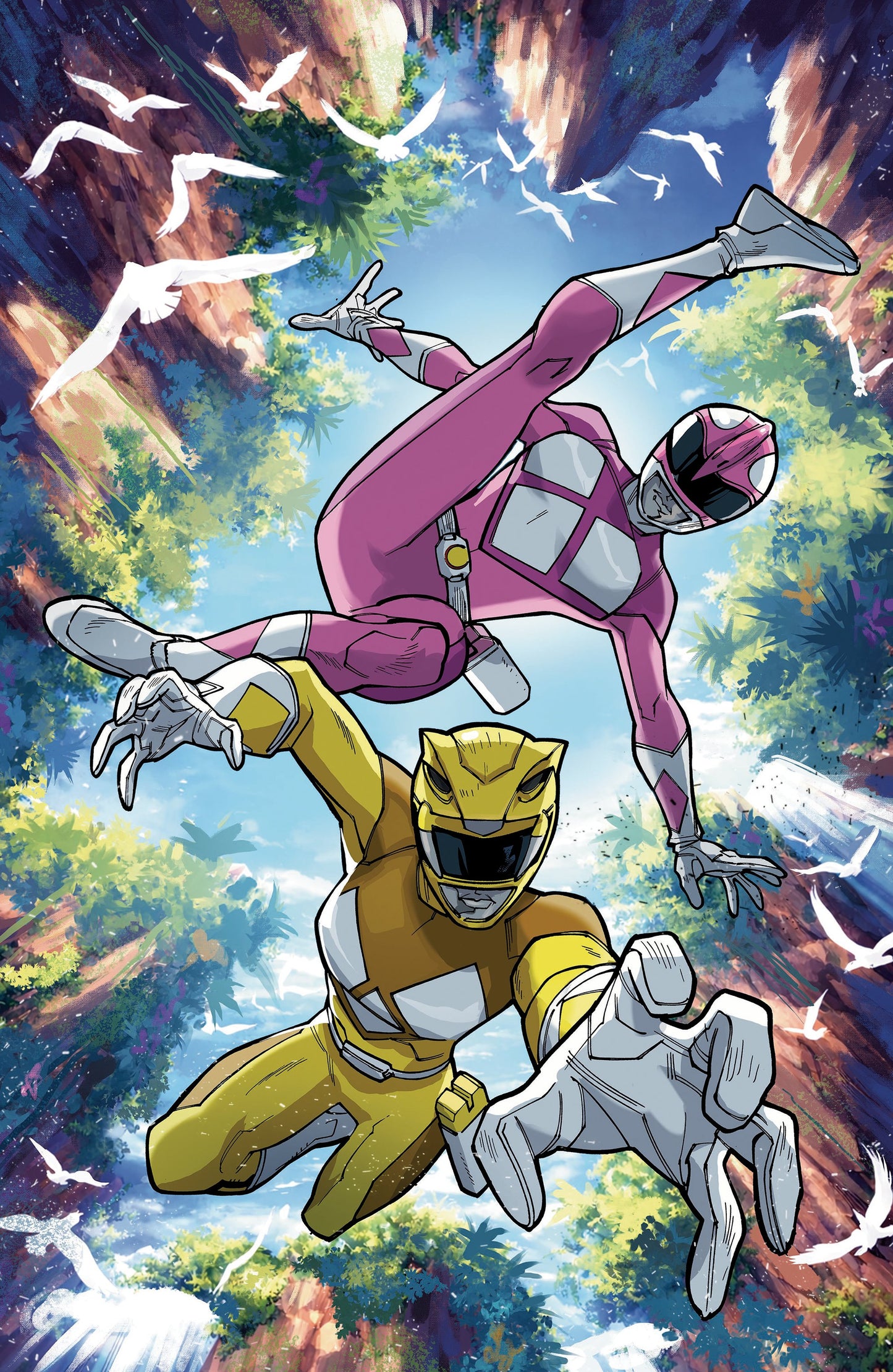 MIGHTY MORPHIN POWER RANGERS (2026) #3 E FOIL VAR (FULL ART, FOIL, BALĂM) (26 Aug Release)