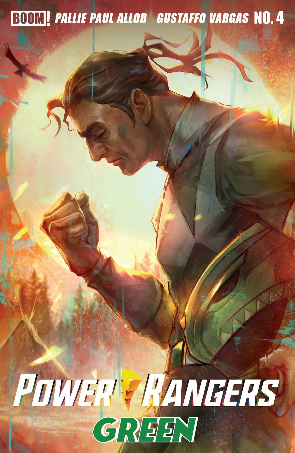 POWER RANGERS GREEN #4 I FOC REVEAL VAR (DRESSED, TBA) | BOOM ENTERTAINMENT | Comicbookeroo