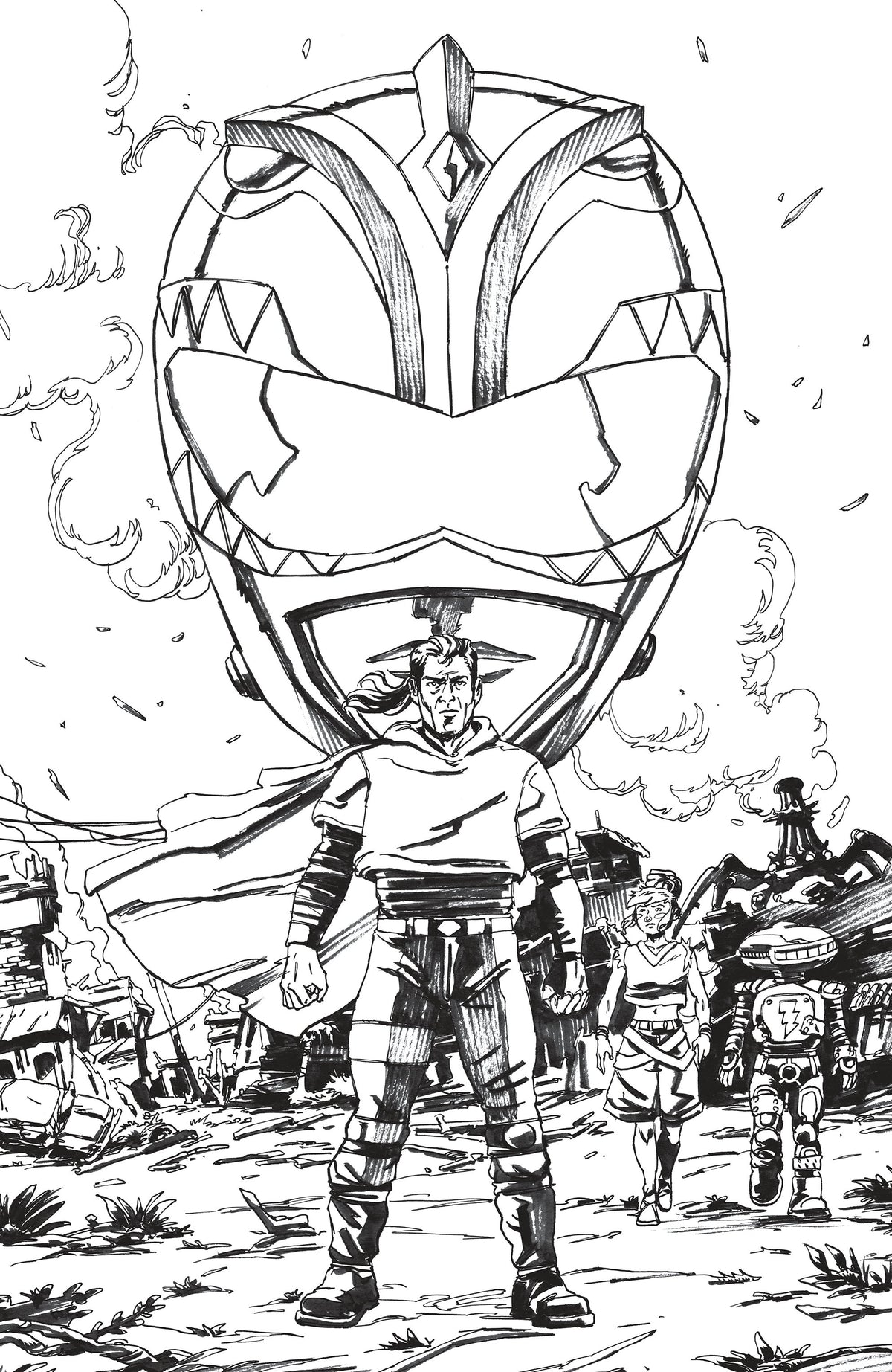 POWER RANGERS GREEN #5 J UNLIMITED VAR