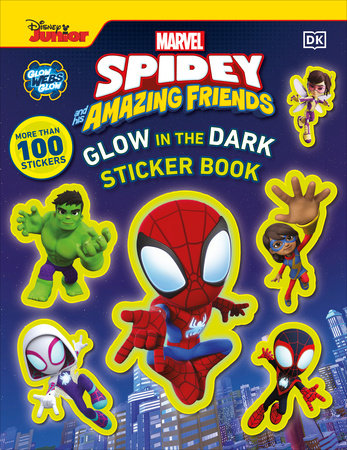 MARVEL SPIDEY AND HIS AMAZING FRIENDS GLOW IN THE DARK STICKER BOOK TP (Backorder, Allow 4-5 Weeks)