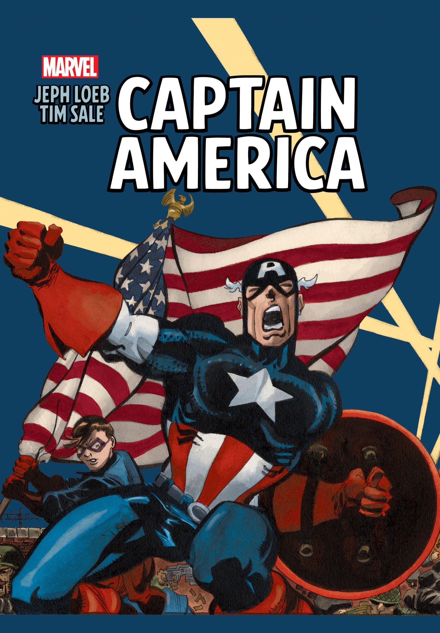 JEPH LOEB & TIM SALE: CAPTAIN AMERICA TP (Backorder, Allow 4-5 Weeks)