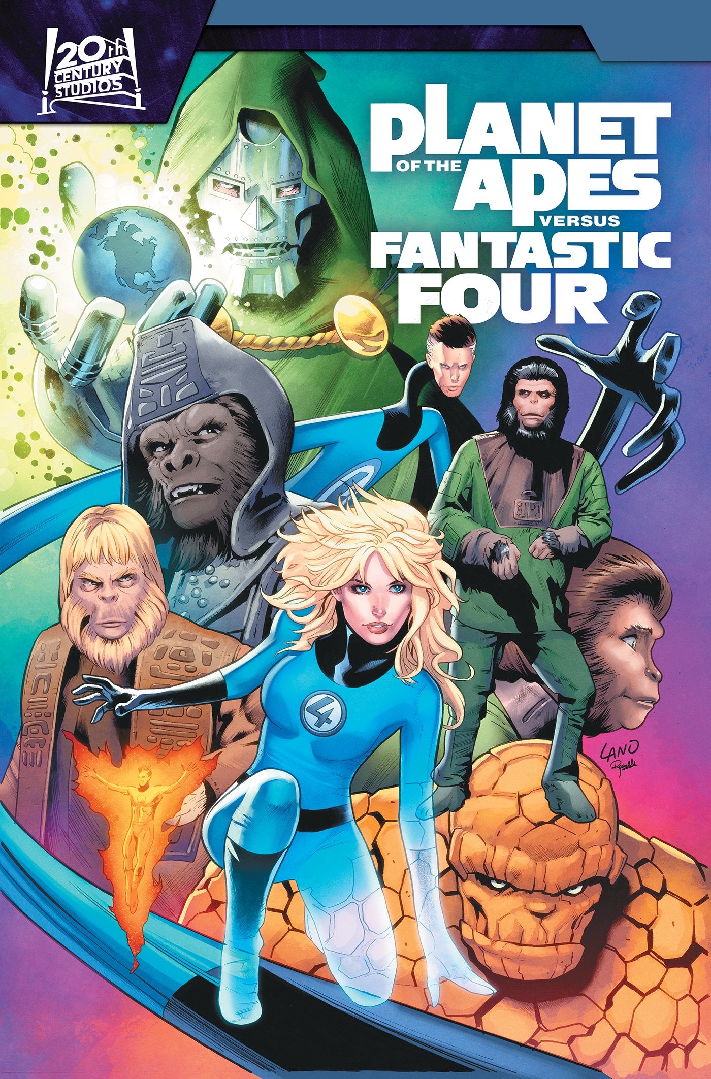 PLANET OF THE APES VS. FANTASTIC FOUR TP