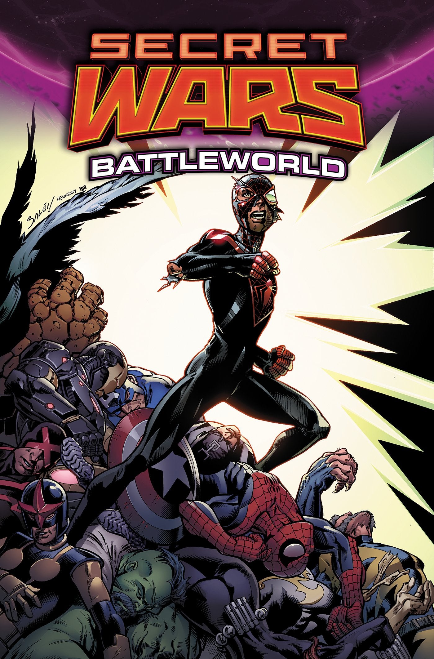 SECRET WARS: BATTLEWORLD OMNIBUS VOL. 4 MARK BAGLEY COVER HC