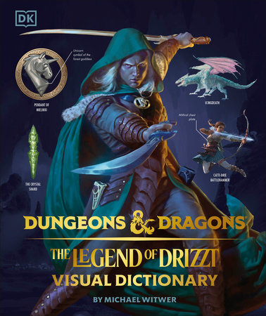 DUNGEONS AND DRAGONS THE LEGEND OF DRIZZT VISUAL DICTIONARY HC (Backorder, Allow 4-5 Weeks)