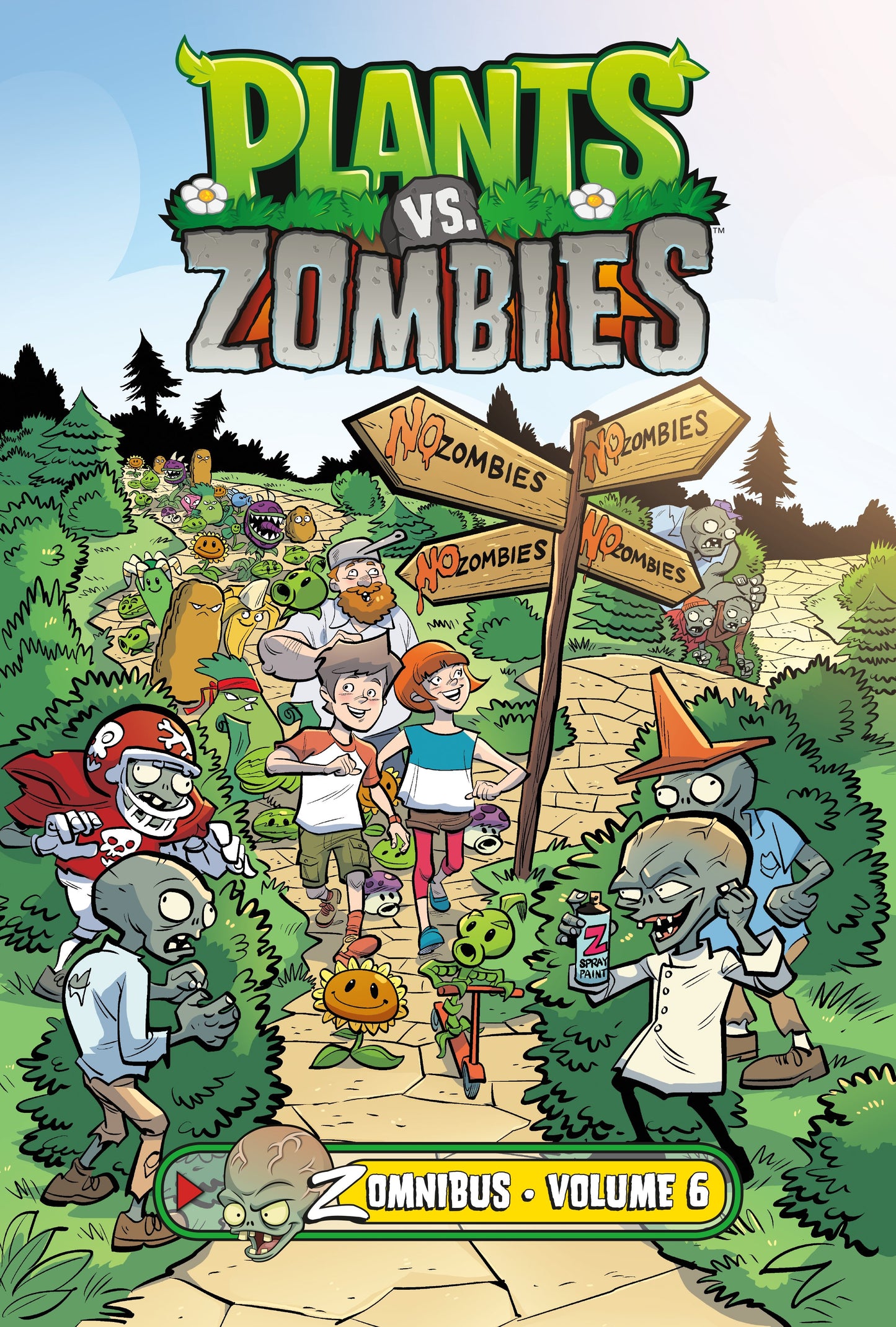 PLANTS VS. ZOMBIES ZOMNIBUS VOLUME 6 HC