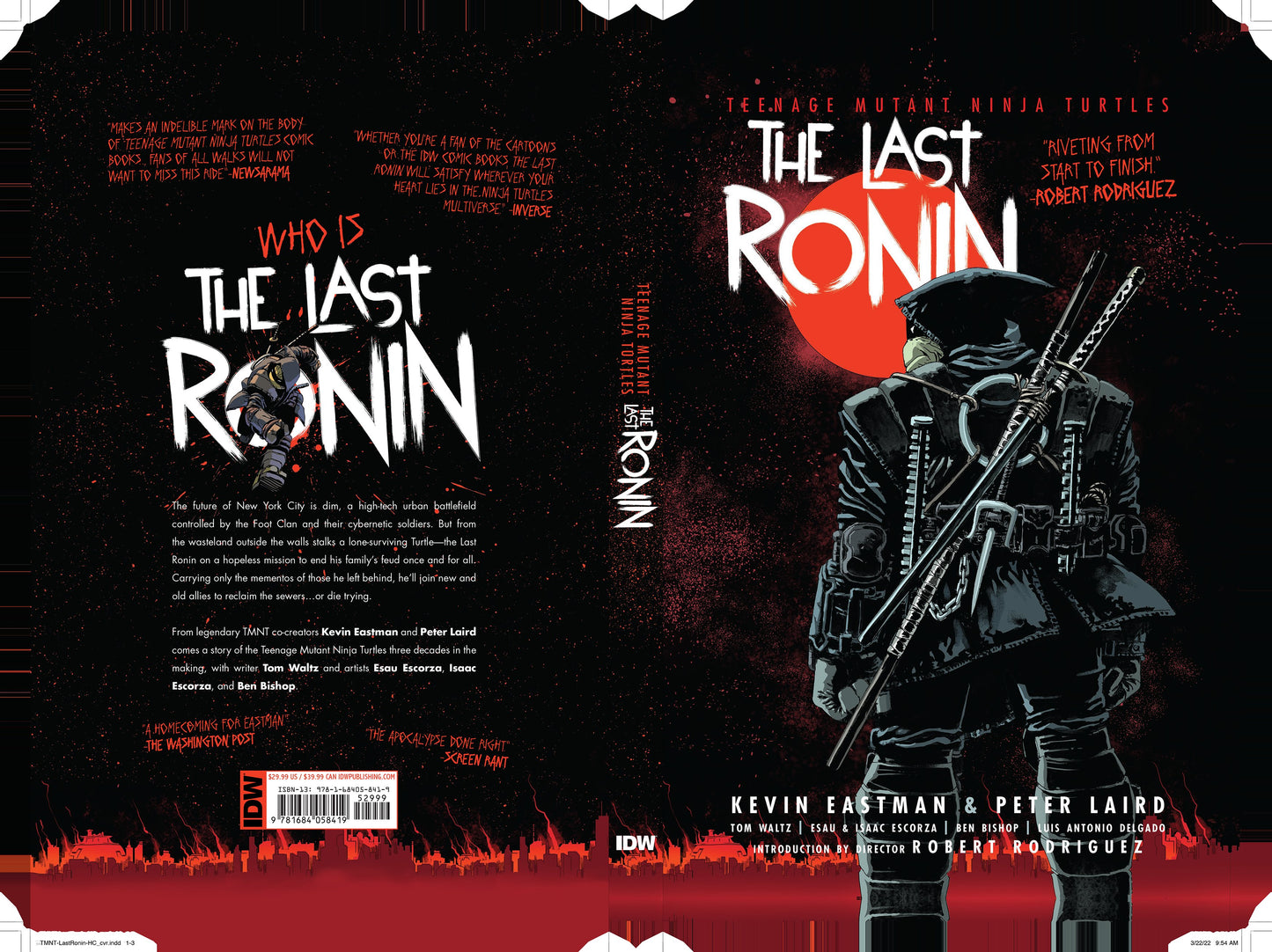 TEENAGE MUTANT NINJA TURTLES: THE LAST RONIN TP (25 Aug Release)