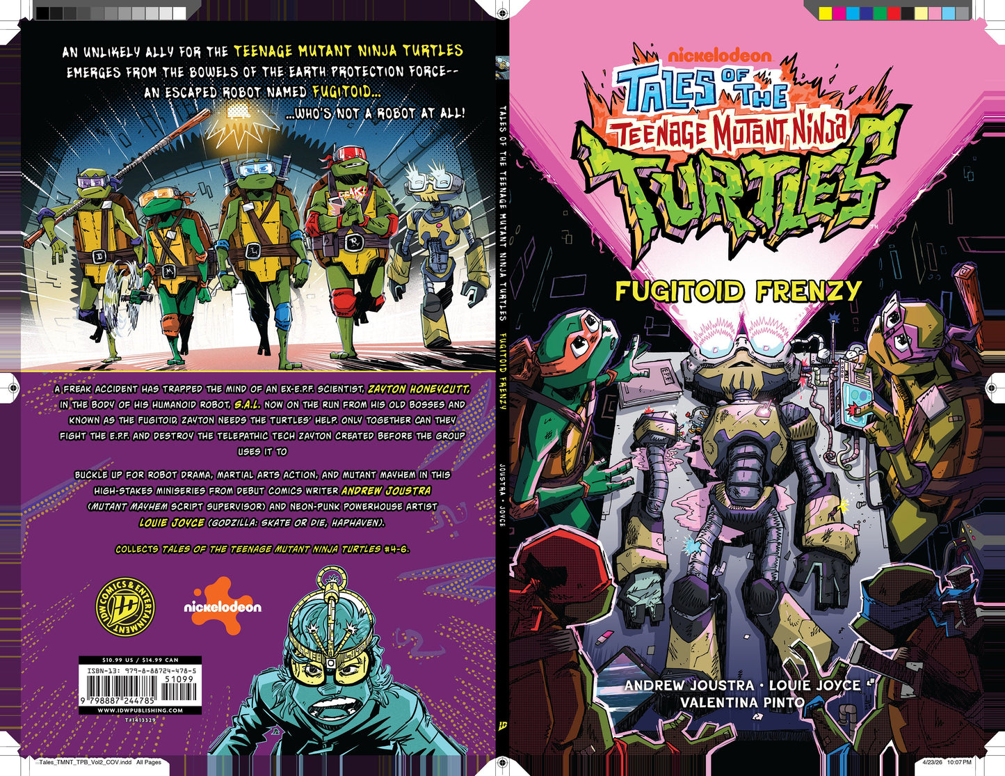 TALES OF THE TEENAGE MUTANT NINJA TURTLES: FUGITOID FRENZY TP