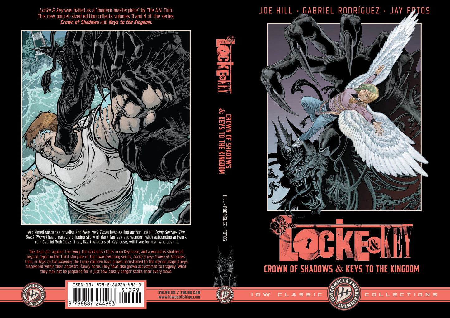 LOCKE & KEY: IDW CLASSIC COLLECTIONS--CROWN OF SHADOWS AND KEYS TO THE KINGDOM TP