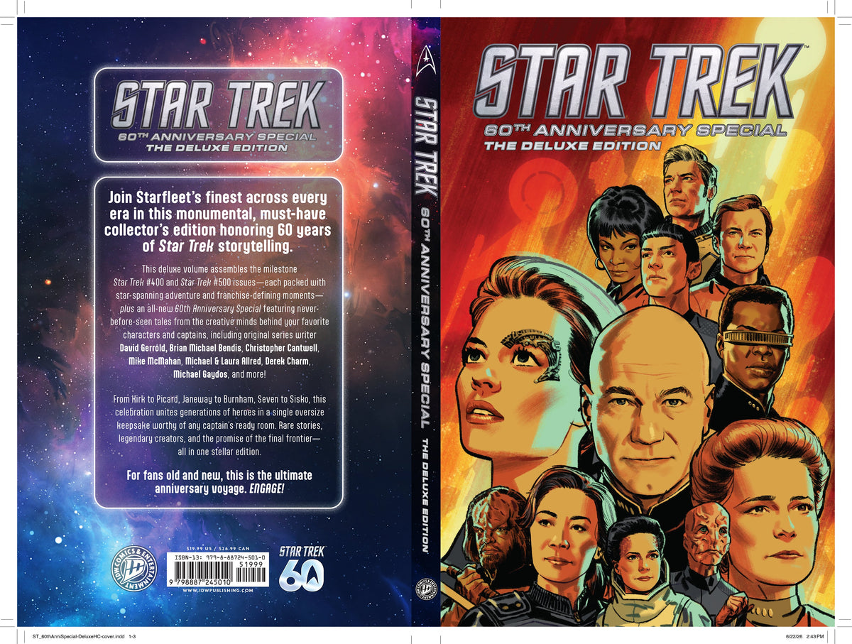 STAR TREK: 60TH ANNIVERSARY SPECIAL--THE DELUXE EDITION HC
