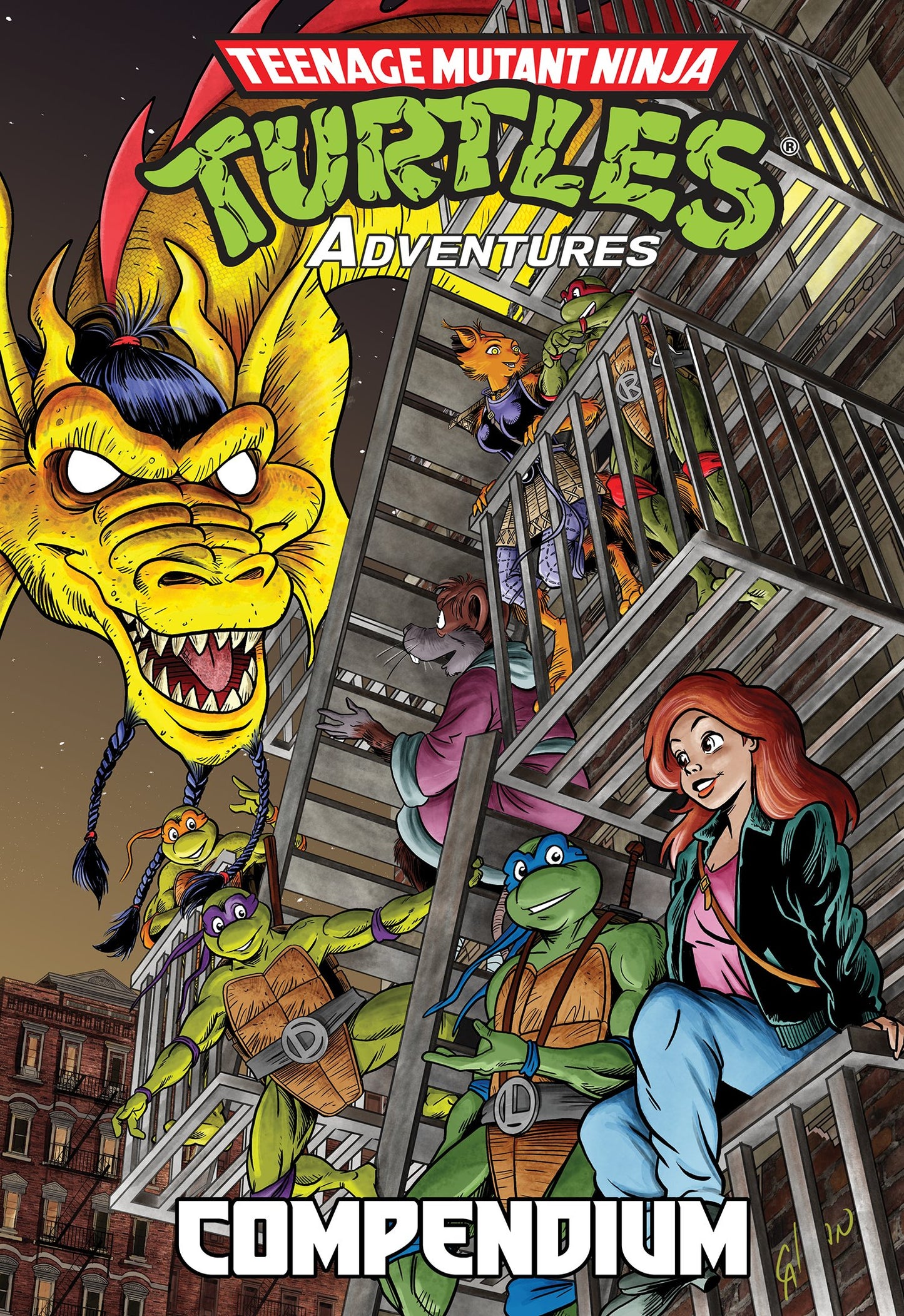 TEENAGE MUTANT NINJA TURTLES ADVENTURES COMPENDIUM, VOL. 3 HC