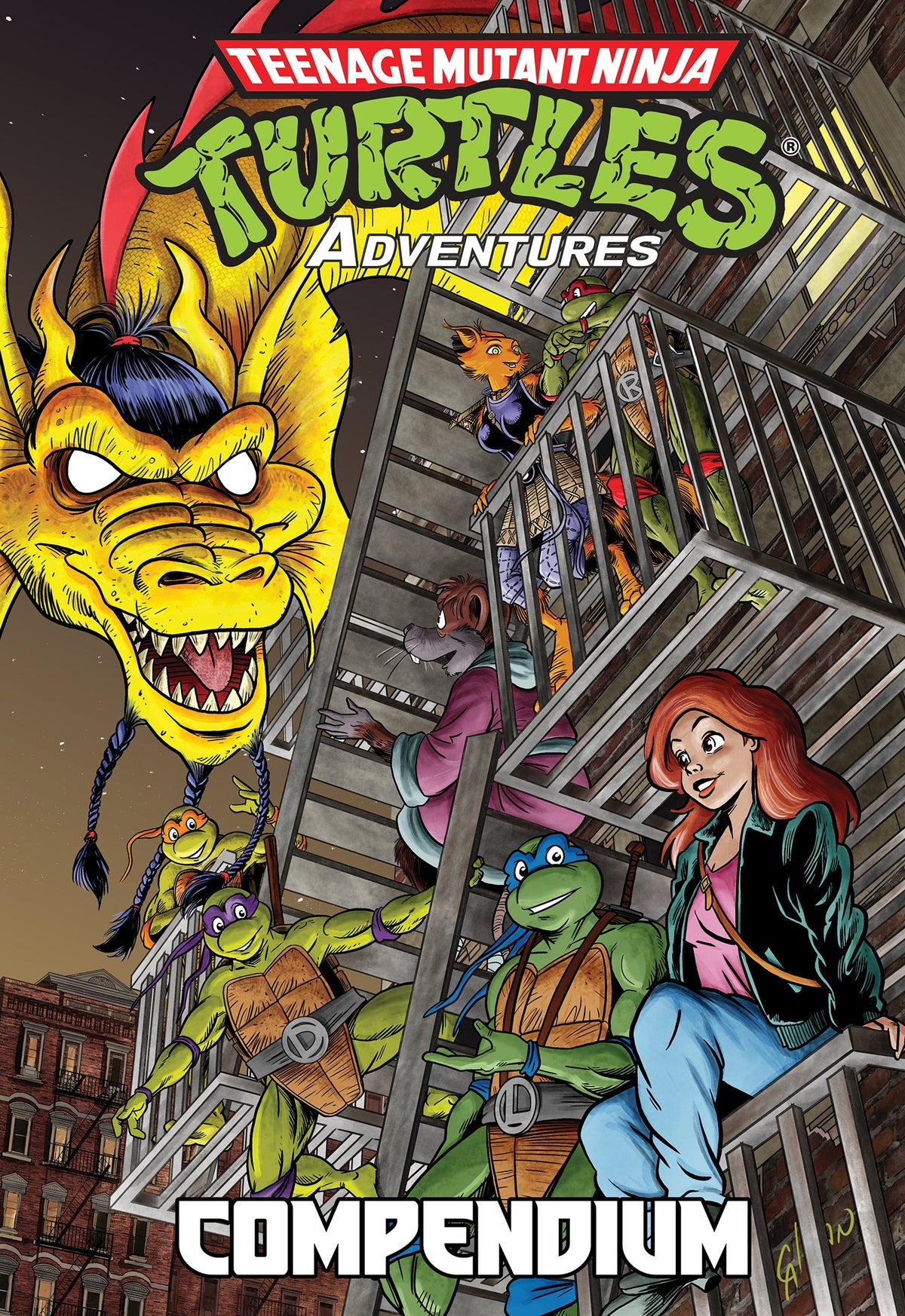 TEENAGE MUTANT NINJA TURTLES ADVENTURES COMPENDIUM, VOL. 3 HC