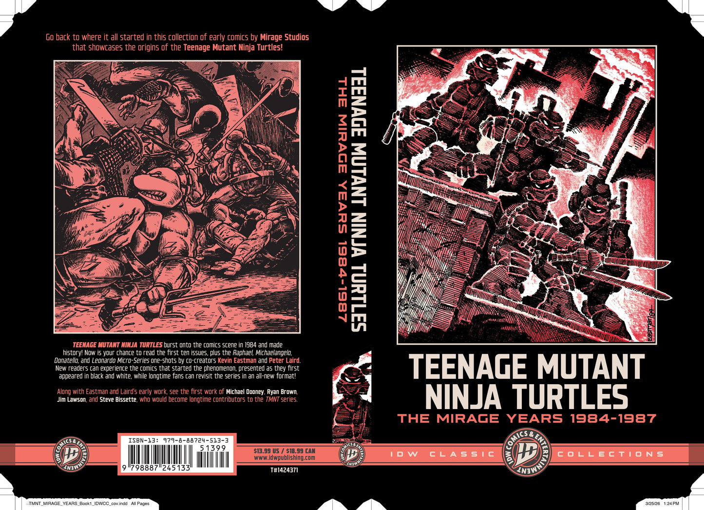 TEENAGE MUTANT NINJA TURTLES: THE MIRAGE YEARS 1984-1987--IDW CLASSIC COLLECTIONS TP