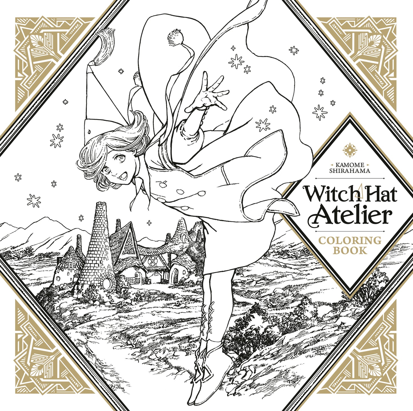 WITCH HAT ATELIER COLORING BOOK TP (Backorder, Allow 4-5 Weeks)
