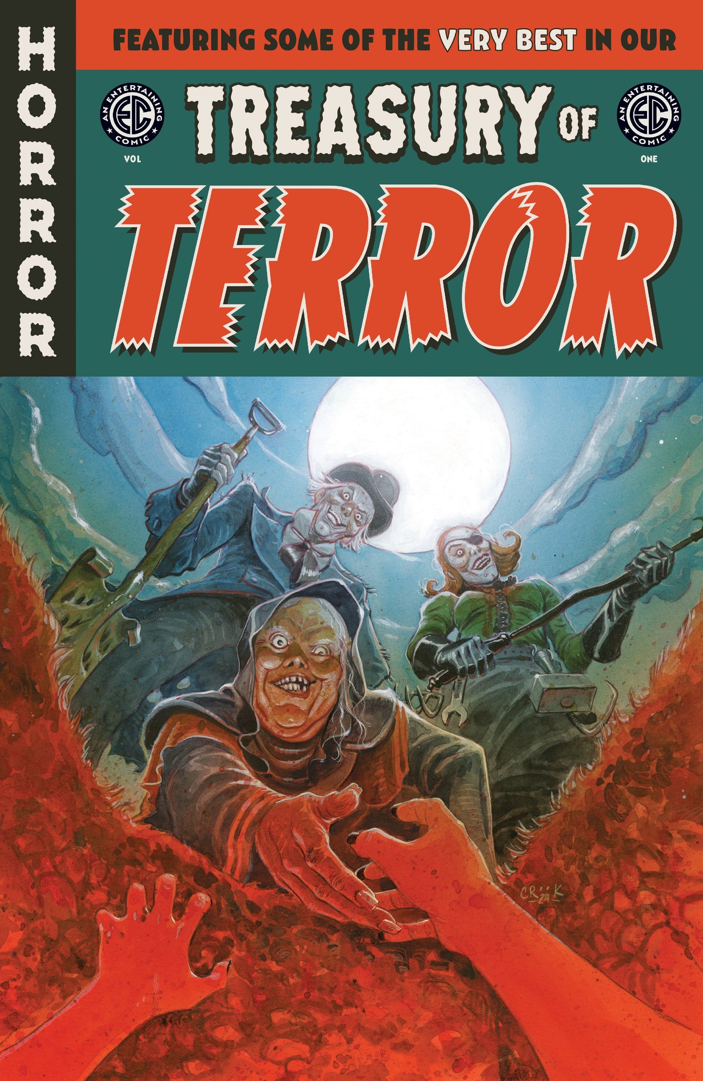 THE EC COMICS TREASURY OF TERROR VOL. 1 TP | ONI PRESS | Comicbookeroo