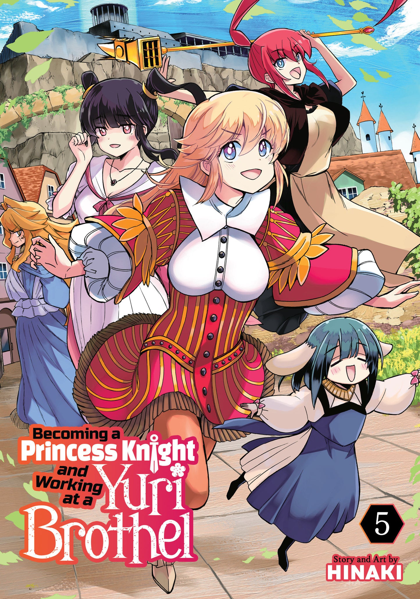 BECOMING A PRINCESS KNIGHT AND WORKING AT A YURI BROTHEL VOL. 5 TP (Backorder, Allow 4-5 Weeks)