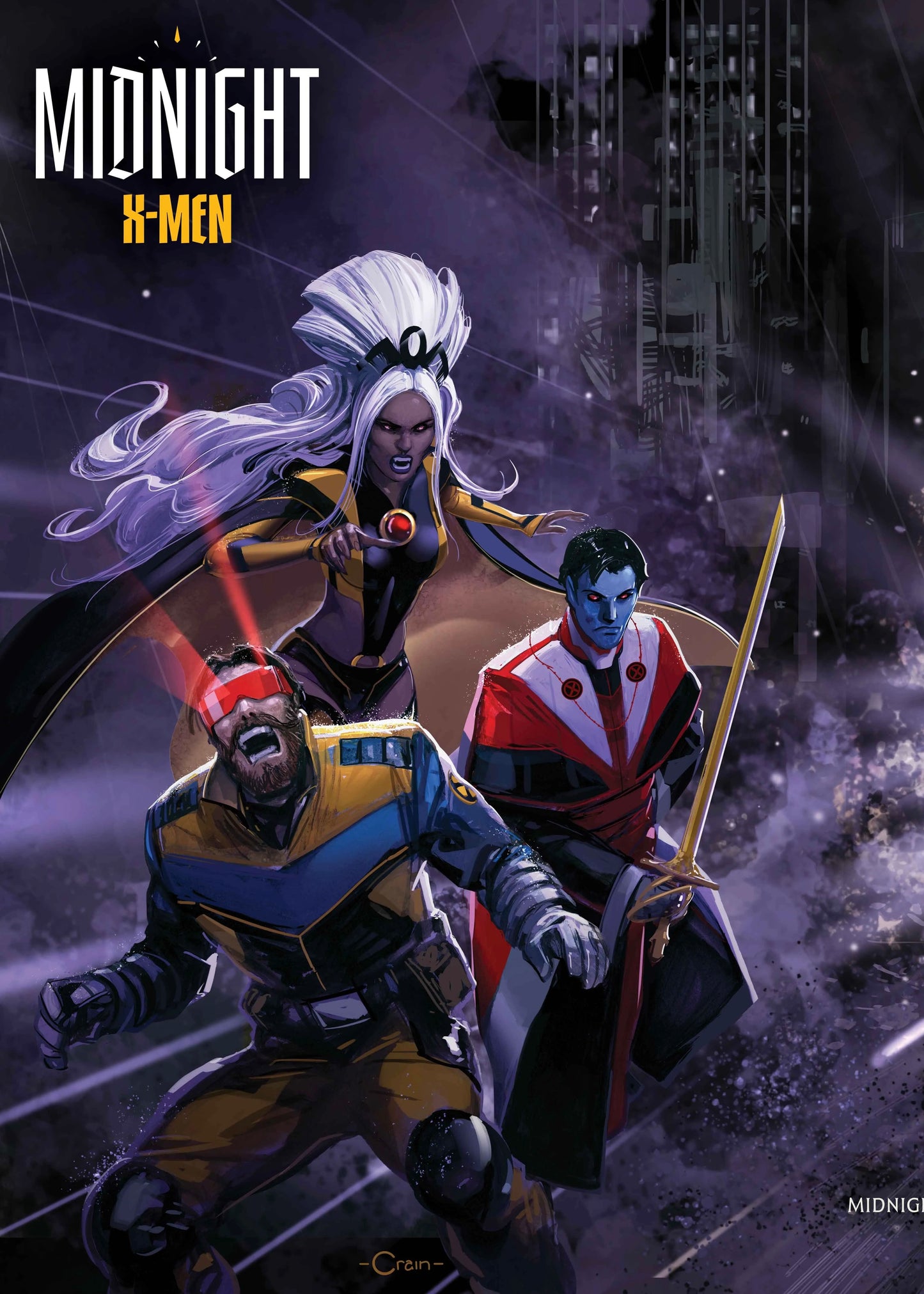 MIDNIGHT X-MEN #1 CVR F CLAYTON CRAIN 3-PART CONNECTING VAR | MARVEL | Comicbookeroo