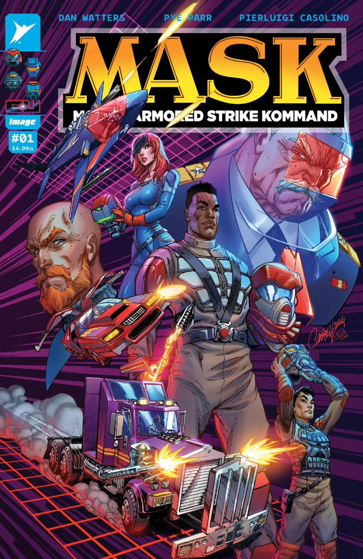 MASK #1 CVR B J SCOTT CAMPBELL & SABINE RICH VAR (03 Jun Release)